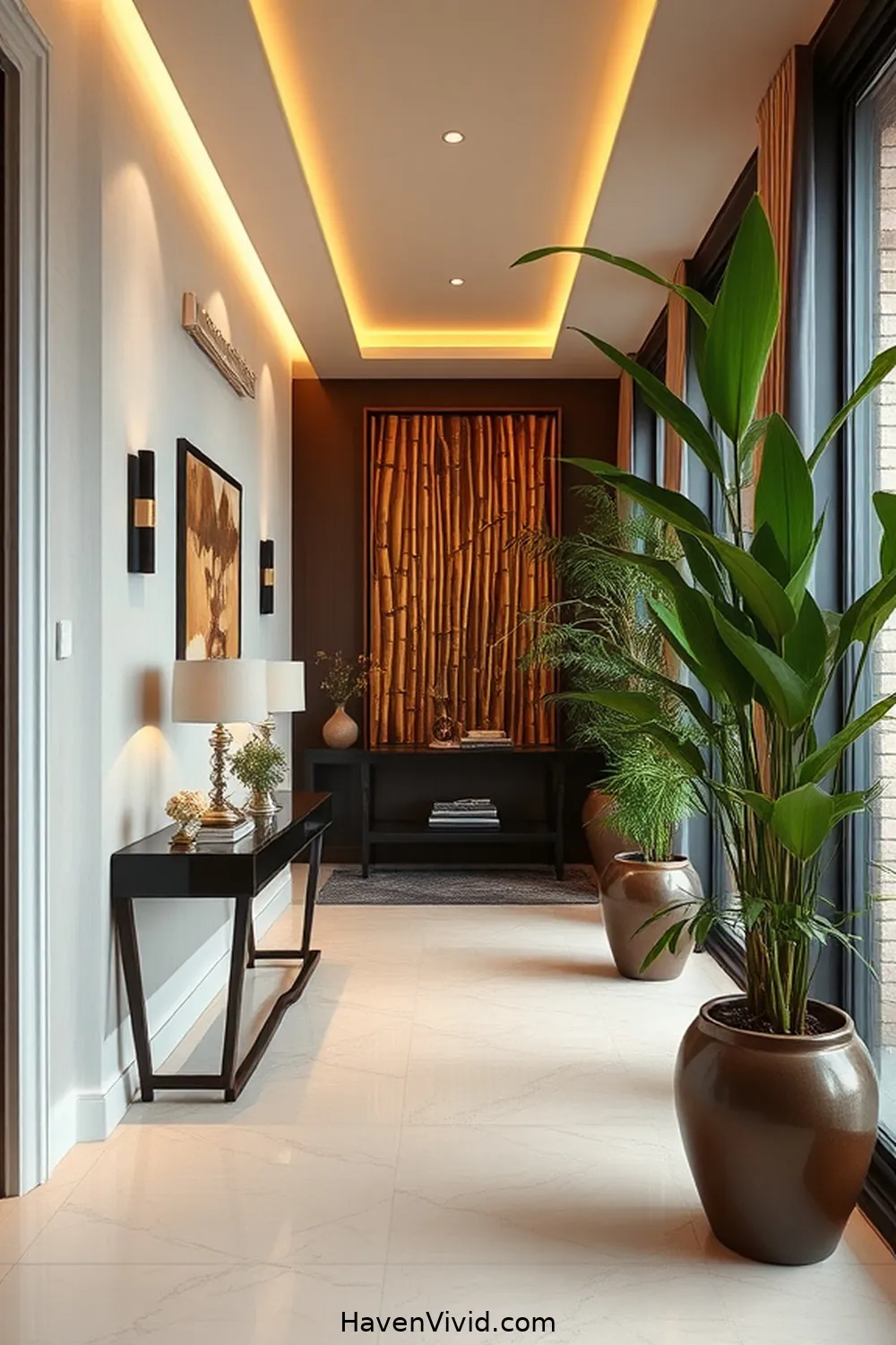 Create a Glamorous Hallway Using Bamboo Decor for a Chic Lifestyle 6 Accent Pieces: Bamboo Artwork and Wall Decor for Create a Glamorous Hallway Using Bamboo Decor for a Chic Lifestyle