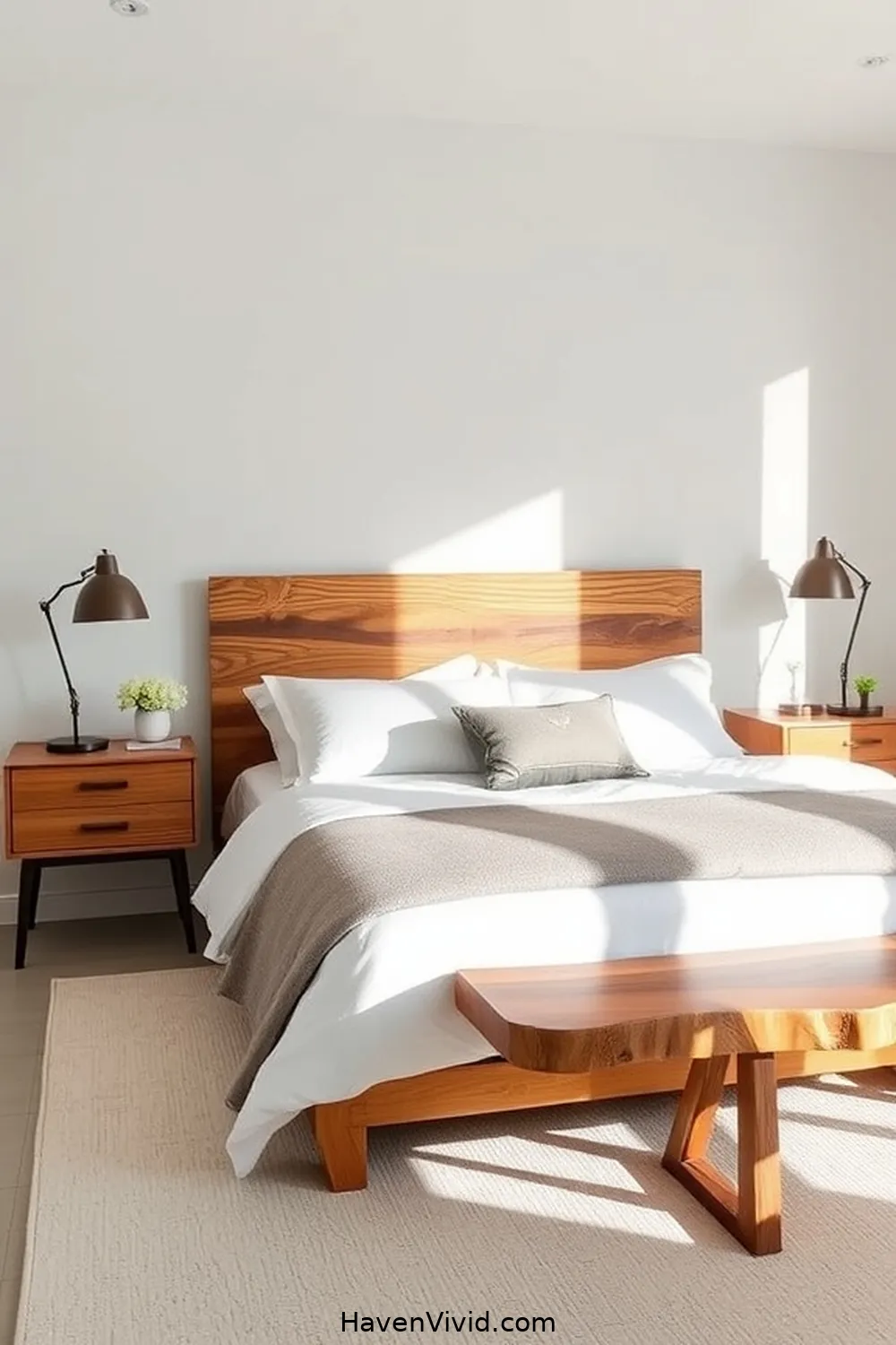 Create a Minimalist Bedroom Lifestyle Using Recycled Wood: 3 Ways 4 Incorporate Recycled Wood Accent Pieces for Create a Minimalist Bedroom Lifestyle Using Recycled Wood: 3 Ways