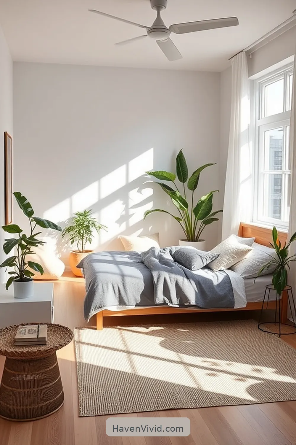 Create a Minimalist Bedroom Using Solar-Powered Lights in 7 Steps 4 Declutter and Organize for Create a Minimalist Bedroom Using Solar-Powered Lights in 7 Steps