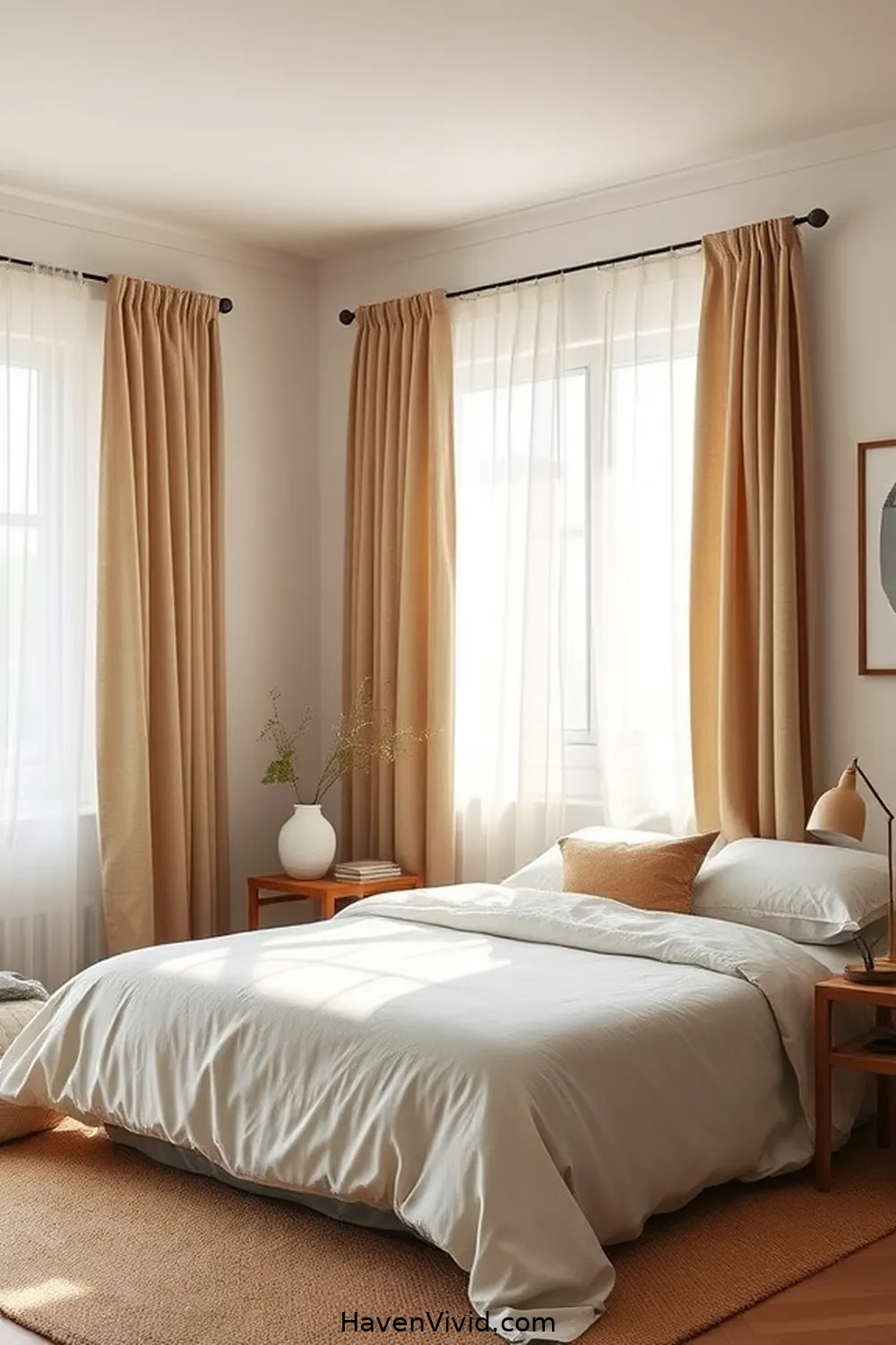 Create a Minimalist Bedroom Using Upcycled Fabrics for a Sustainable Lifestyle 5 Transforming Old Fabrics Into Stylish Curtains for Create a Minimalist Bedroom Using Upcycled Fabrics for a Sustainable Lifestyle