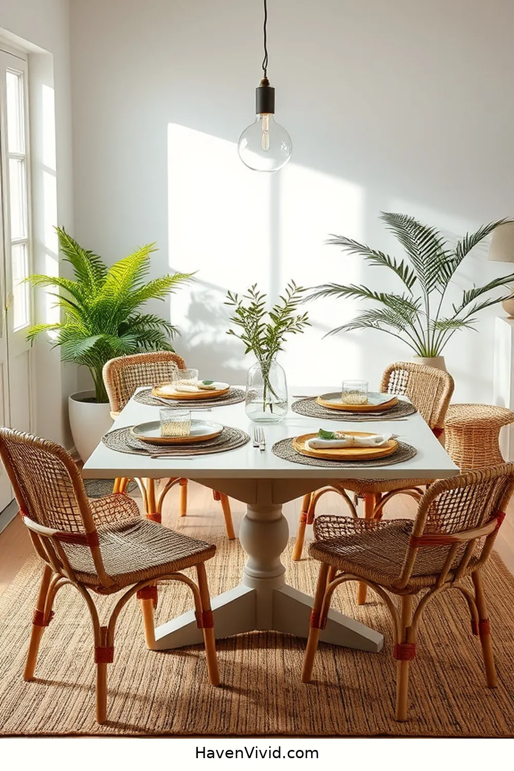 Create a Minimalist Dining Room Using Natural Fibers for a Simpler Lifestyle 10 Accessorizing Thoughtfully With Natural Details for Create a Minimalist Dining Room Using Natural Fibers for a Simpler Lifestyle