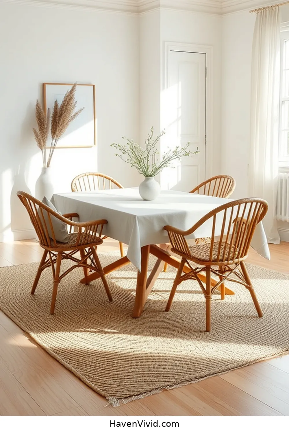 Create a Minimalist Dining Room Using Natural Fibers for a Simpler Lifestyle 4 Choosing the Right Fiber Materials for Create a Minimalist Dining Room Using Natural Fibers for a Simpler Lifestyle