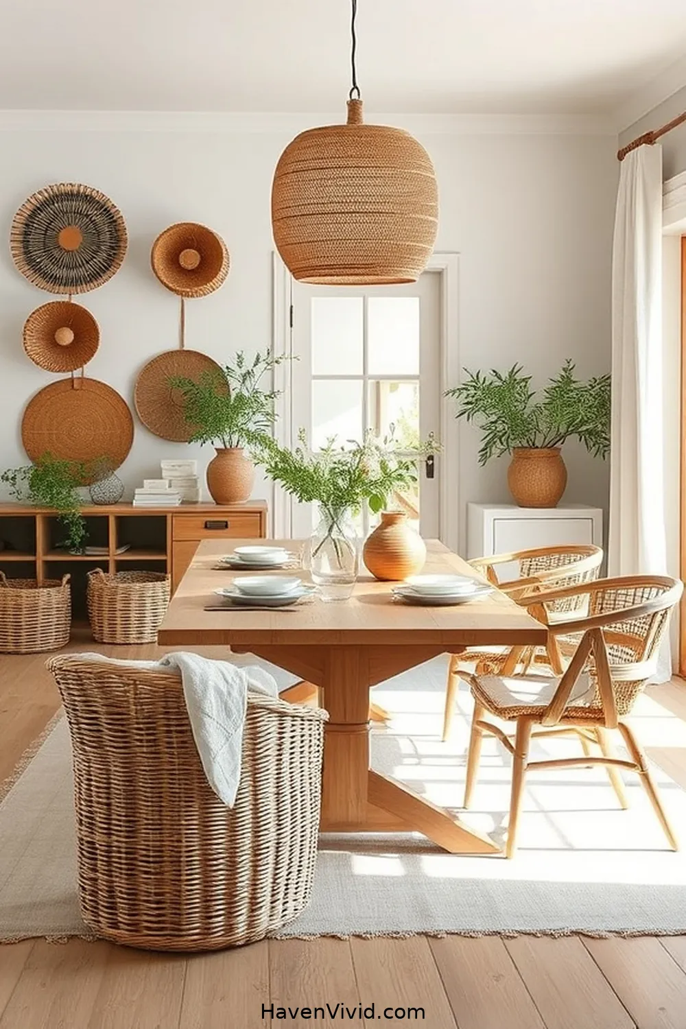 Create a Minimalist Dining Room Using Natural Fibers for a Simpler Lifestyle 9 Practical Storage Solutions for a Clutter-Free Environment for Create a Minimalist Dining Room Using Natural Fibers for a Simpler Lifestyle