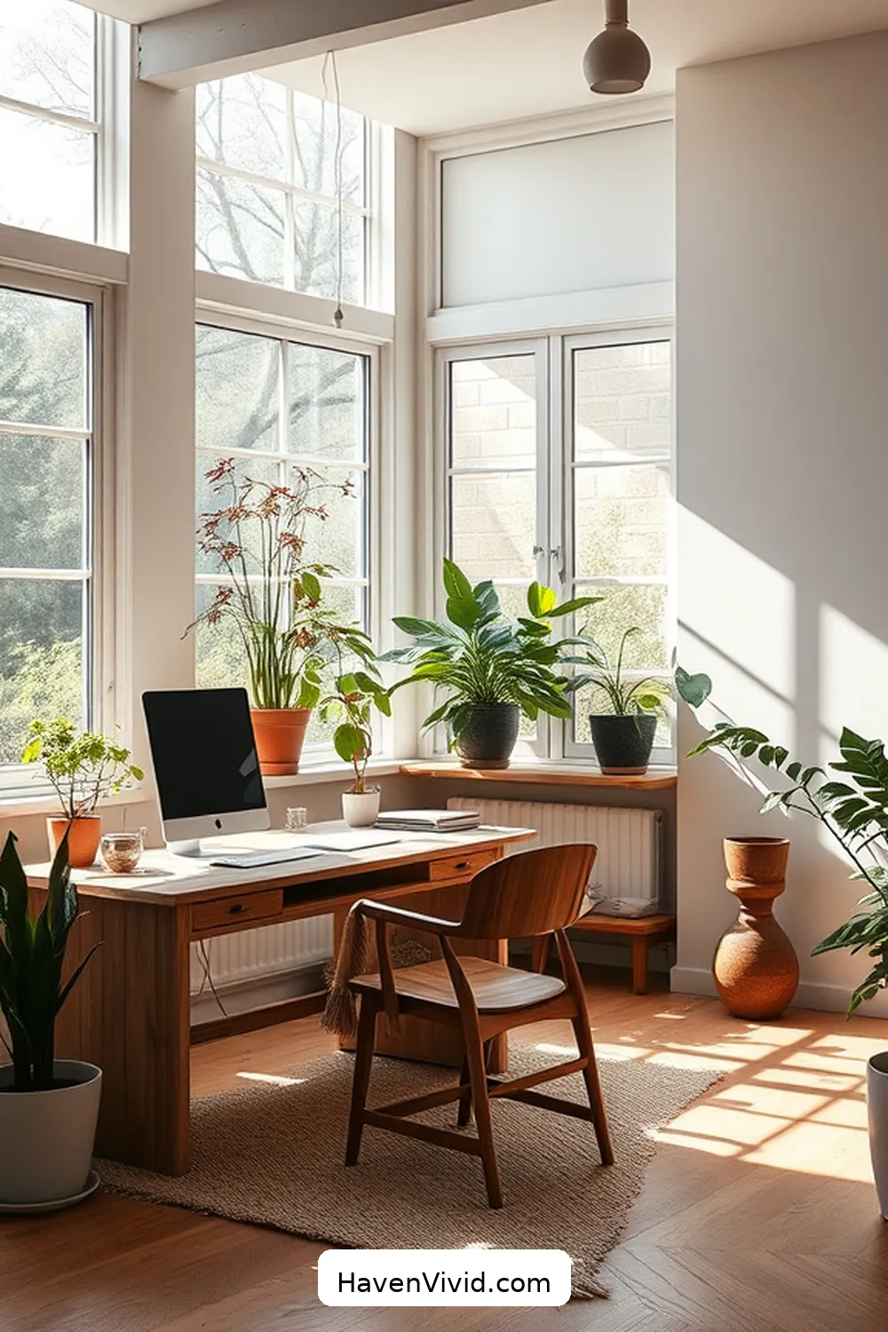 Create a Minimalist Home Office Using Recycled Wood 7 Incorporating Natural Light for Create a Minimalist Home Office Using Recycled Wood