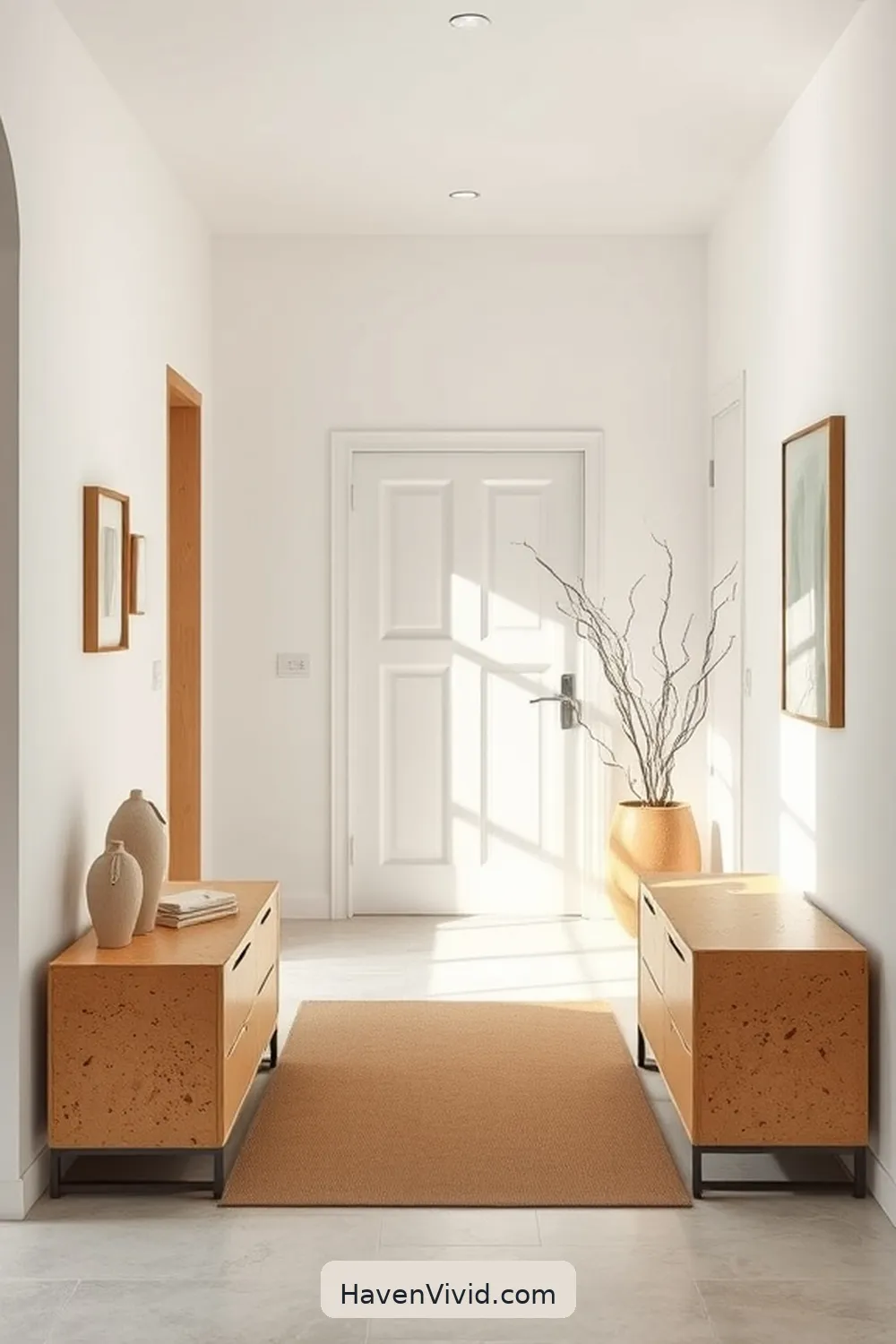 Create a Minimalist Lifestyle Entryway Using Cork in 5 Steps 5 Opt for Cork Furniture Pieces for Functionality for Create a Minimalist Lifestyle Entryway Using Cork in 5 Steps