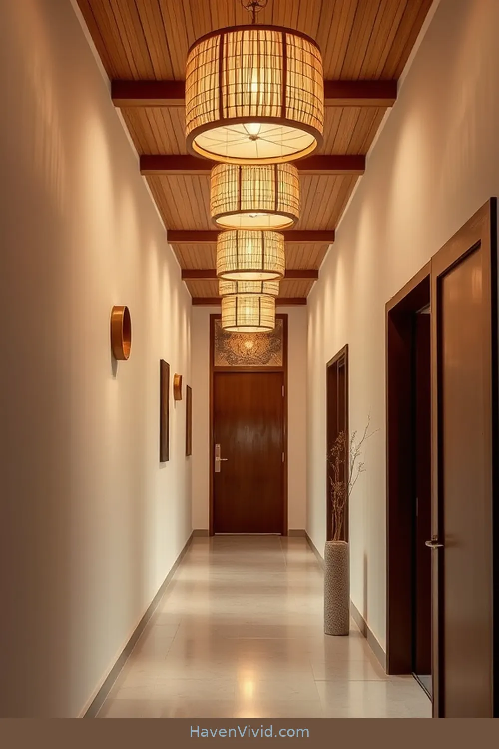 Create a Minimalist Lifestyle Hallway Using Bamboo Accents 8 Bamboo Lighting Elements for a Warm Ambiance for Create a Minimalist Lifestyle Hallway Using Bamboo Accents