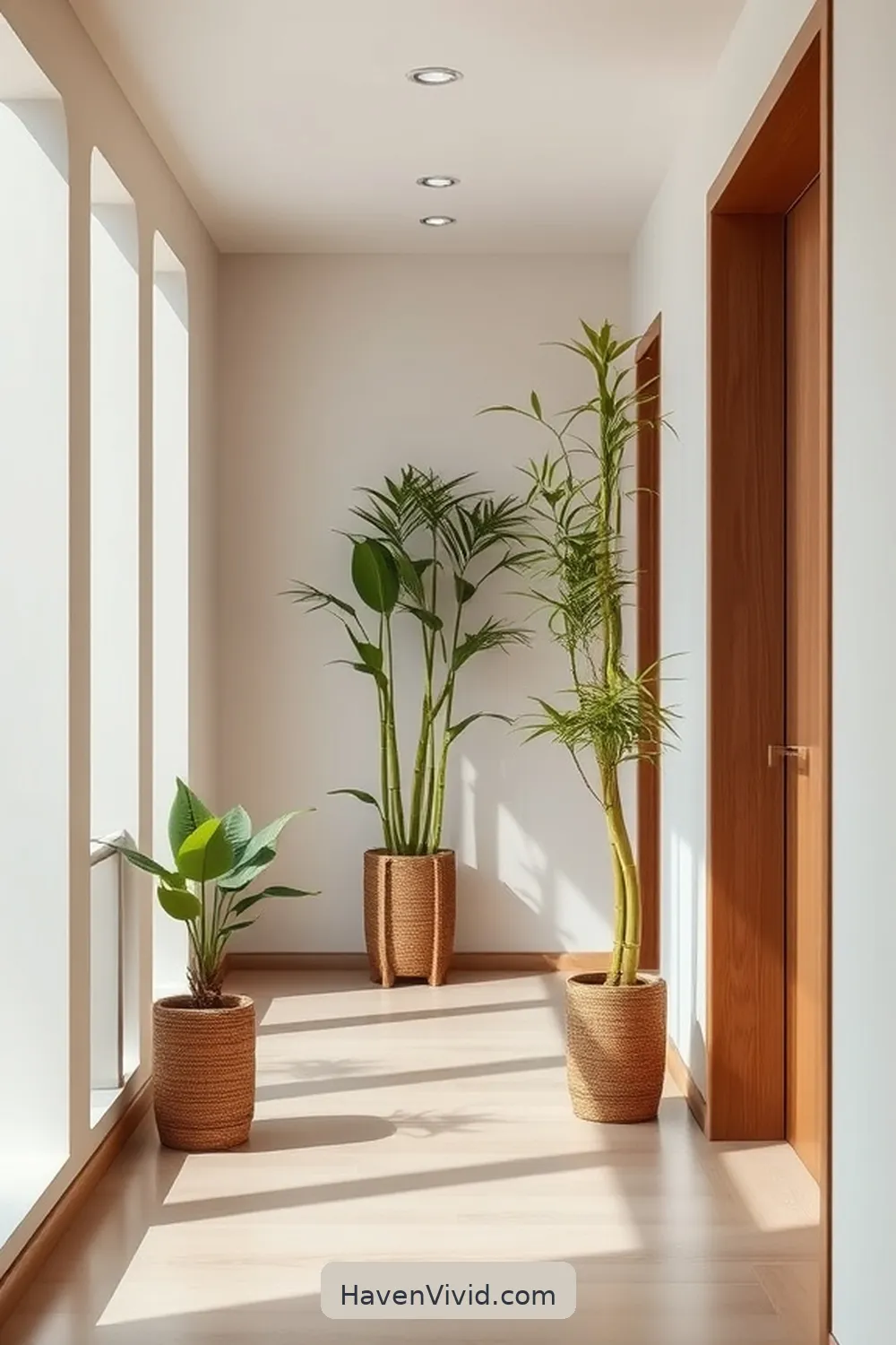 Create a Minimalist Lifestyle Hallway Using Bamboo Accents 9 Creating a Bamboo Plant Display for Create a Minimalist Lifestyle Hallway Using Bamboo Accents