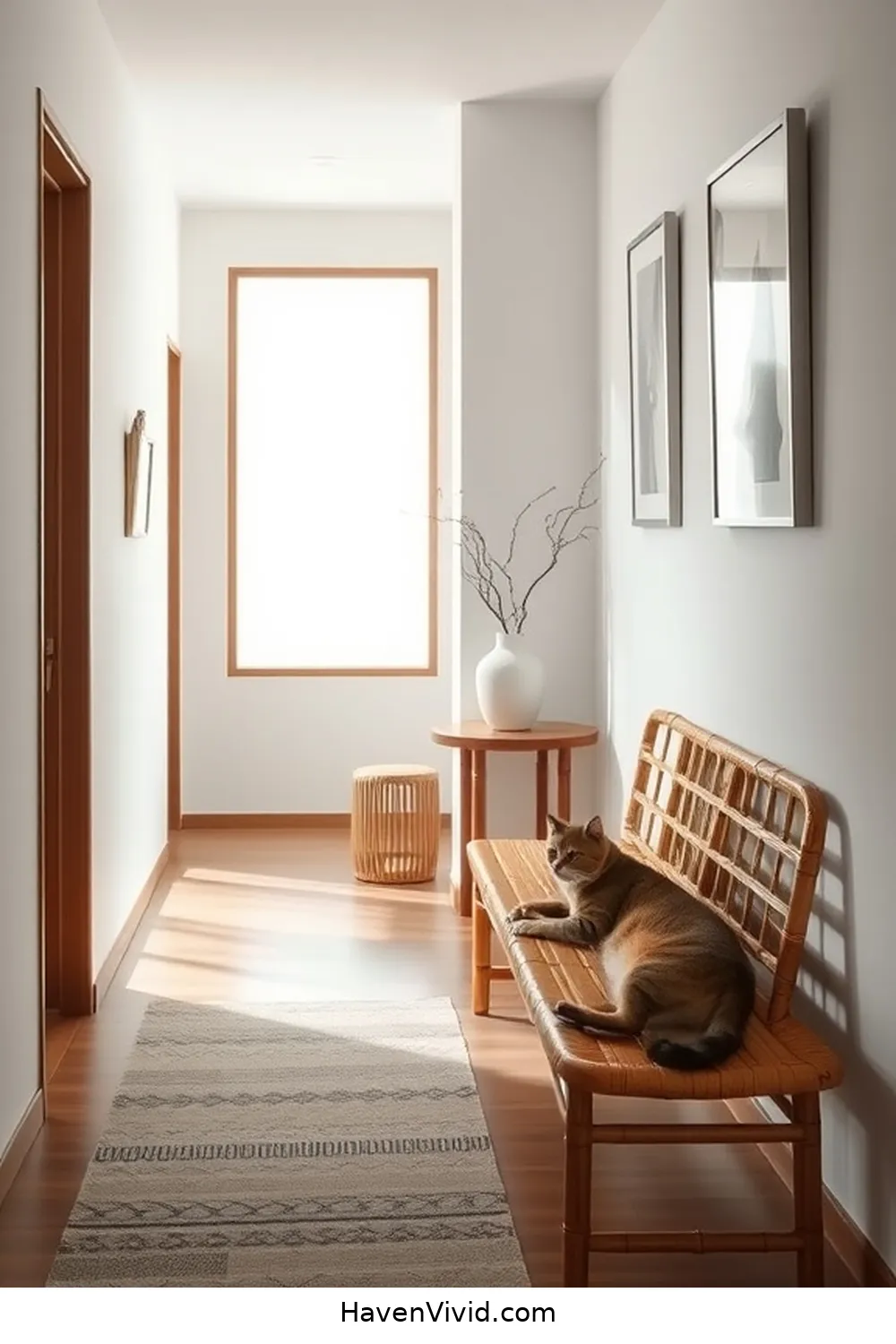 Create a Minimalist Lifestyle Hallway Using Bamboo Accents 6 Incorporating Bamboo Furniture for Functionality for Create a Minimalist Lifestyle Hallway Using Bamboo Accents