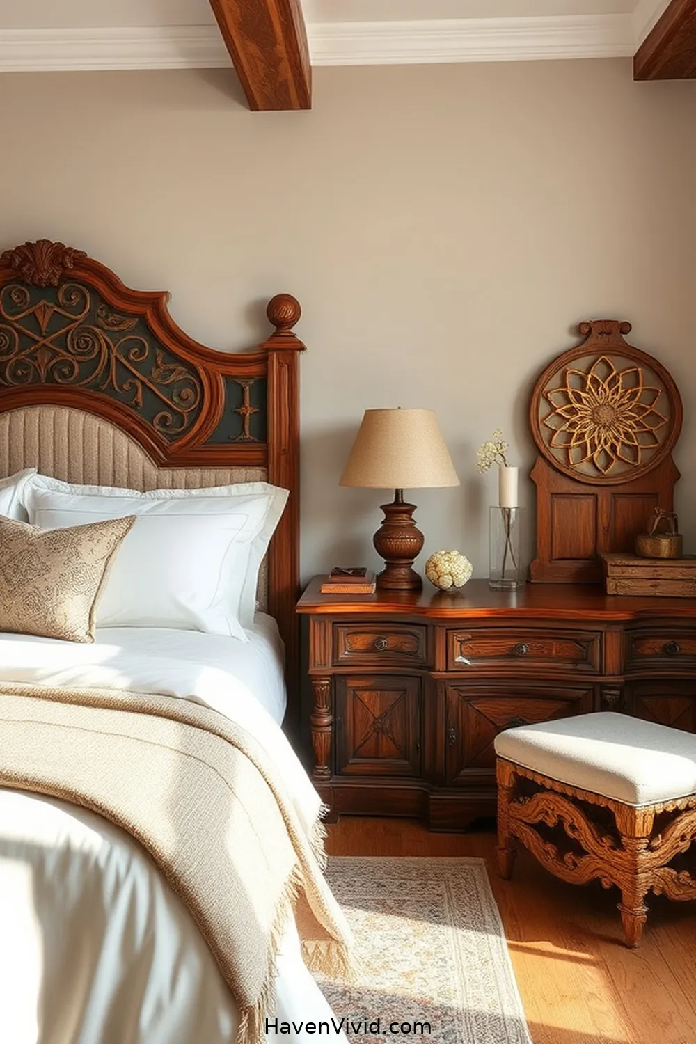 Creating Artistic Bedroom Spaces Using Recycled Wood: A How-To Guide 9 Creating Decorative Wooden Decor Items for Creating Artistic Bedroom Spaces Using Recycled Wood: A How-To Guide