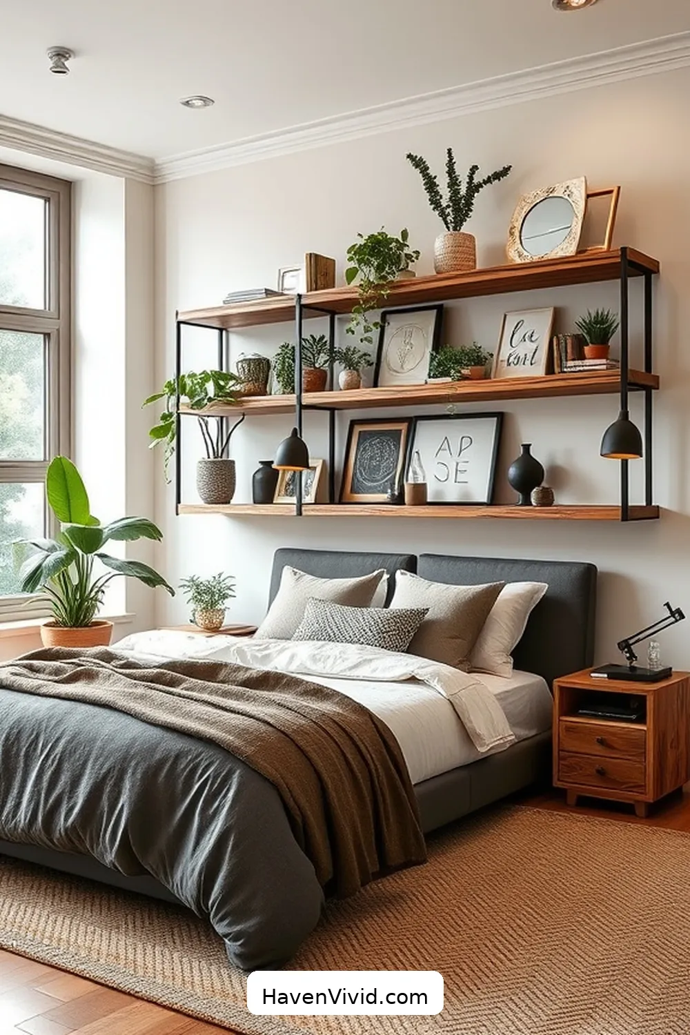 Creating Artistic Bedroom Spaces Using Recycled Wood: A How-To Guide 8 Designing Functional Shelving Units With Style for Creating Artistic Bedroom Spaces Using Recycled Wood: A How-To Guide