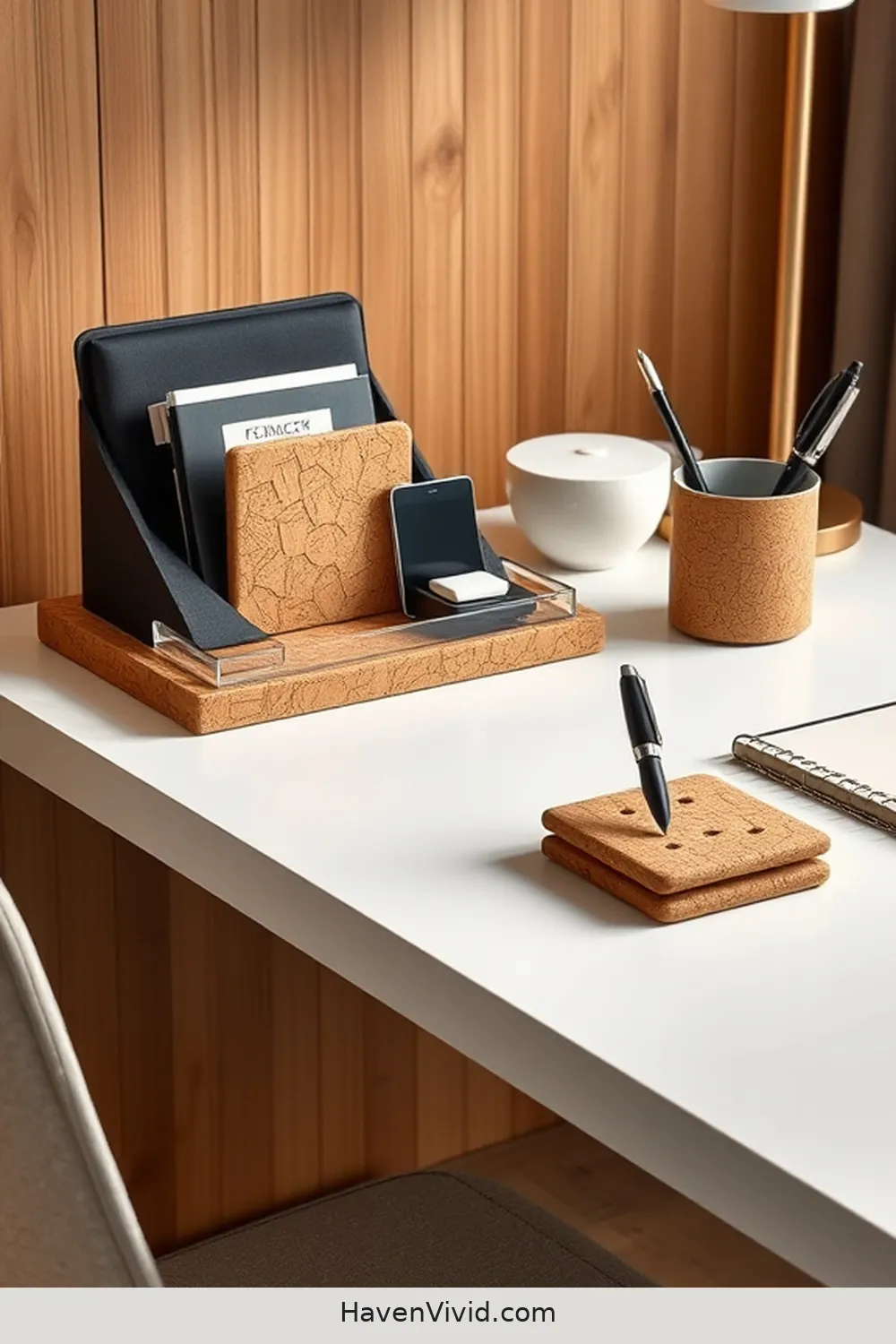 Creating Artistic Home Office Spaces Using Cork: A Step-by-Step Guide 5 Creating Cork Desk Accessories to Enhance Organization for Creating Artistic Home Office Spaces Using Cork: A Step-by-Step Guide