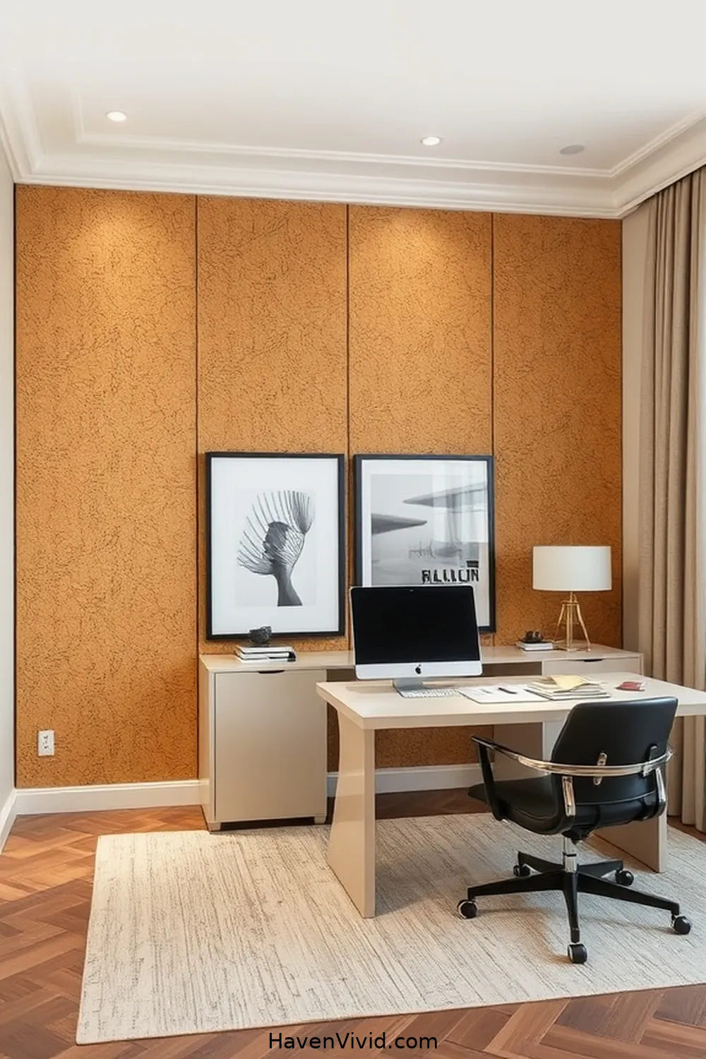Creating Artistic Home Office Spaces Using Cork: A Step-by-Step Guide 4 Designing Cork Wall Panels for Acoustic Comfort for Creating Artistic Home Office Spaces Using Cork: A Step-by-Step Guide