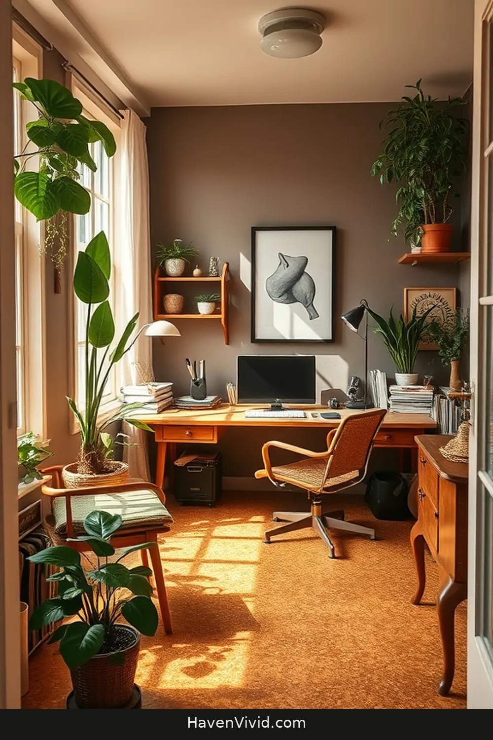 Creating Artistic Home Office Spaces Using Cork: A Step-by-Step Guide 6 Incorporating Cork Flooring for a Warm Atmosphere for Creating Artistic Home Office Spaces Using Cork: A Step-by-Step Guide