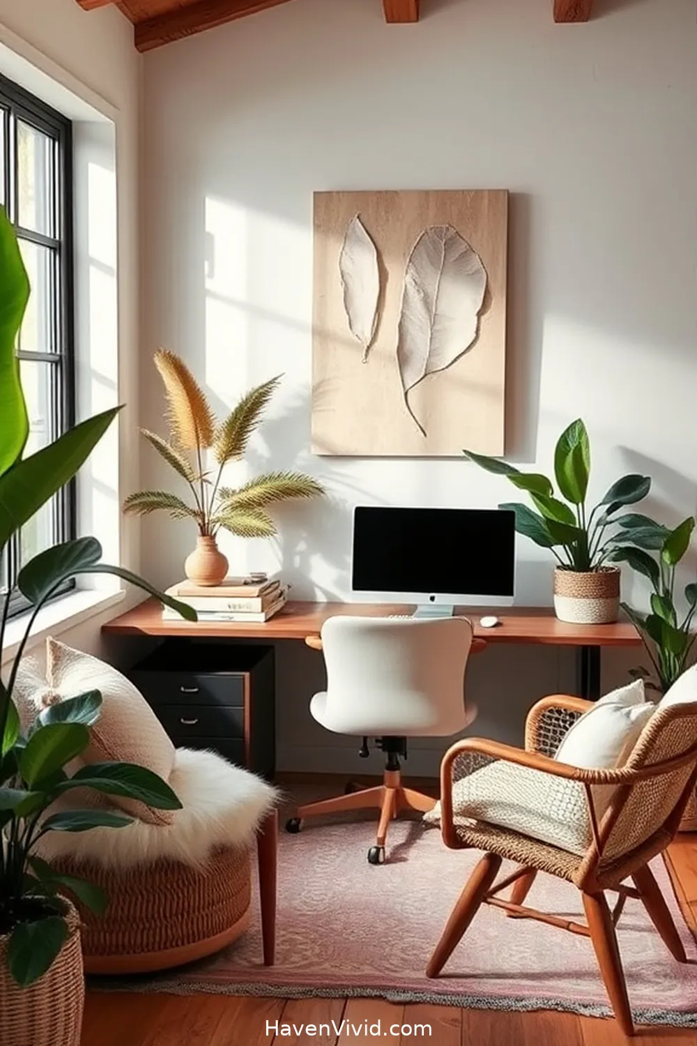 Creating Artistic Home Office Spaces Using Organic Cotton Decor 3 Choosing the Right Color Palette for Inspiration for Creating Artistic Home Office Spaces Using Organic Cotton Decor