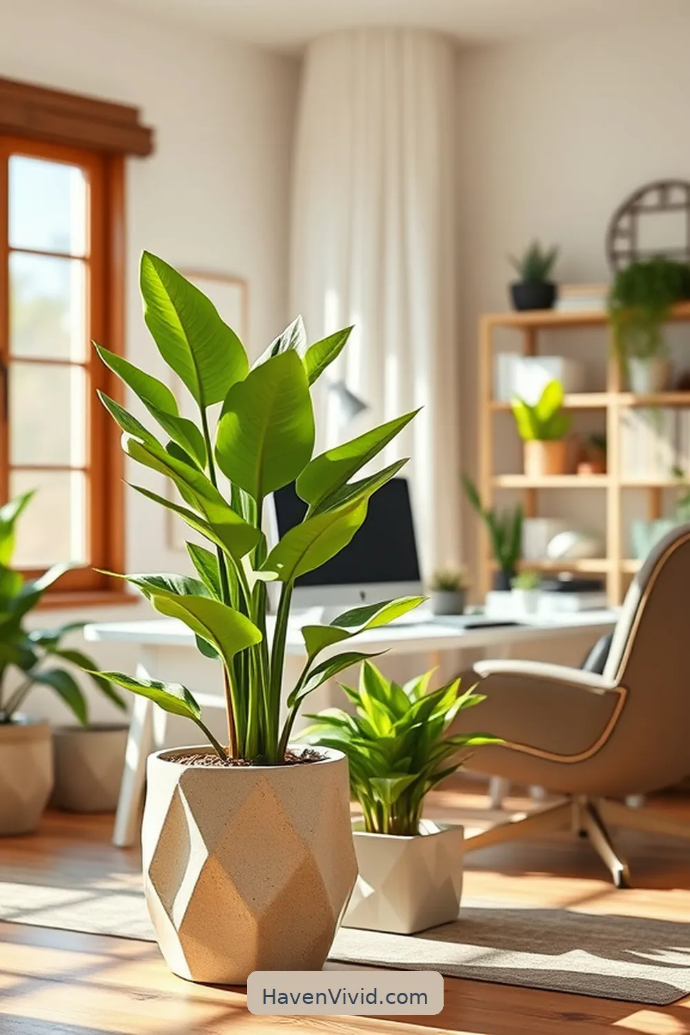 Creating Artistic Home Office Spaces Using Organic Cotton Decor 10 Incorporating Plants With Organic Cotton Planters for Creating Artistic Home Office Spaces Using Organic Cotton Decor