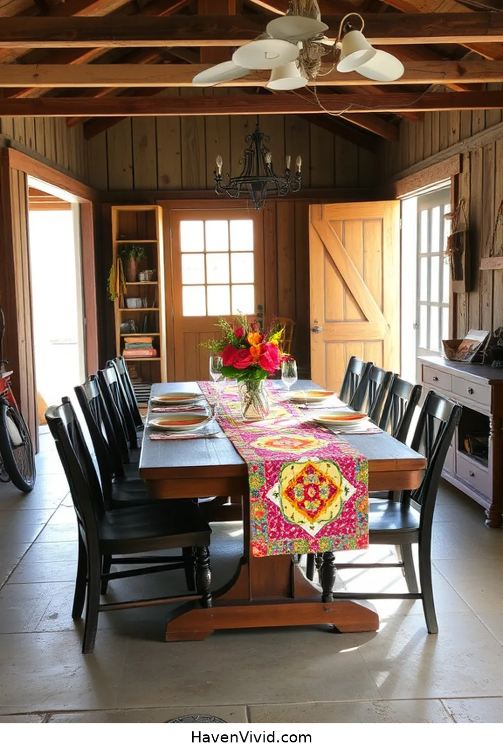 DIY Guide to Farmhouse Living in Your Garage Using Upcycled Fabric 9 Designing Unique Tablecloths and Runners for DIY Guide to Farmhouse Living in Your Garage Using Upcycled Fabric