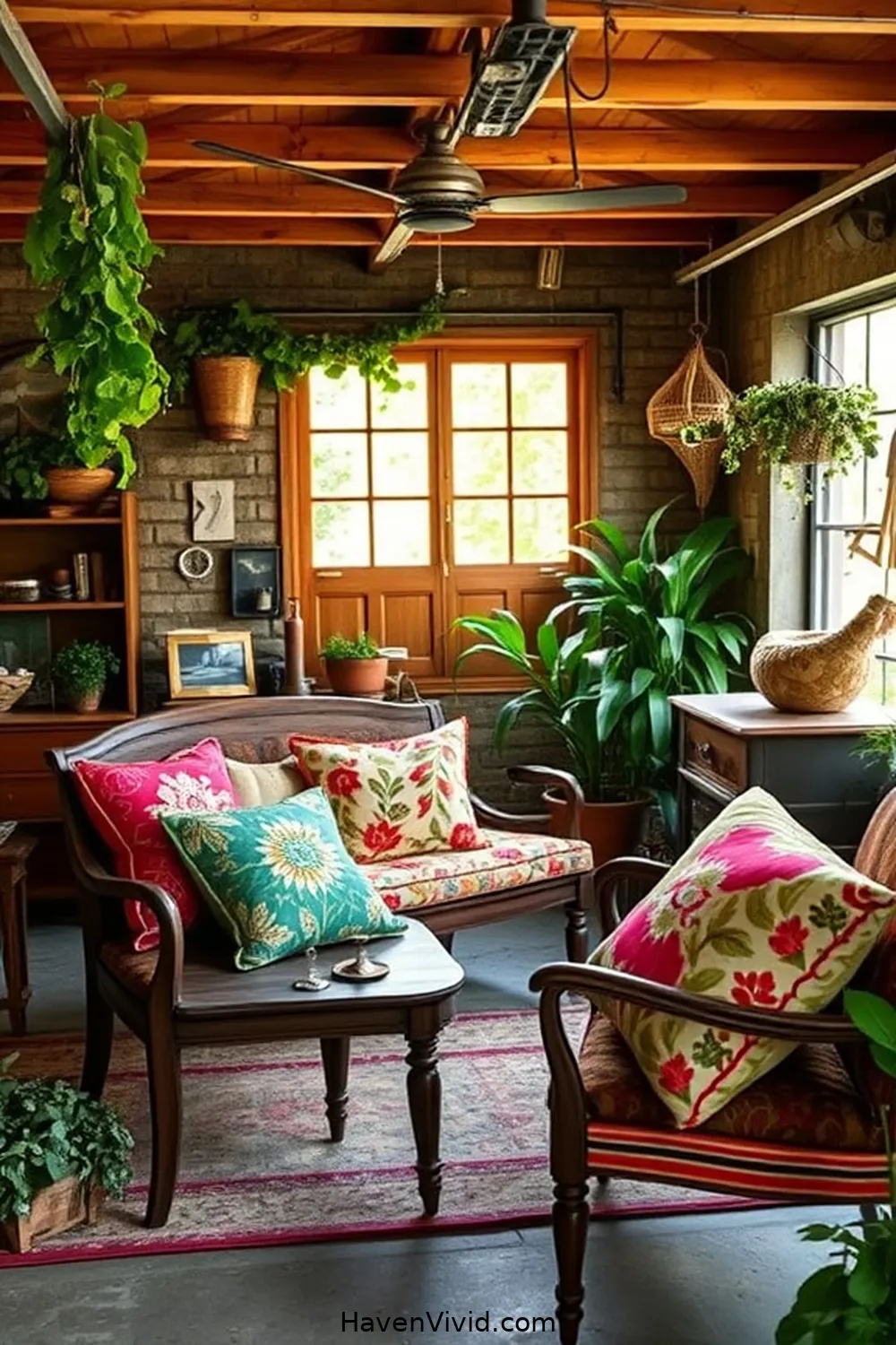 DIY Guide to Farmhouse Living in Your Garage Using Upcycled Fabric 6 Making Rustic Cushion Covers for DIY Guide to Farmhouse Living in Your Garage Using Upcycled Fabric