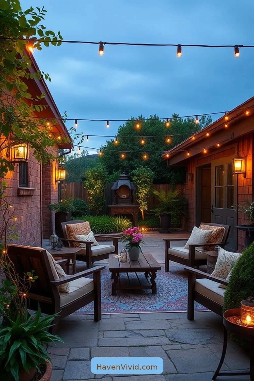 Design Ideas for Farmhouse Living on an Outdoor Patio Using Solar-Powered Lights 15 Incorporate Solar-Powered Accent Lighting for Ambiance for Design Ideas for Farmhouse Living on an Outdoor Patio Using Solar-Powered Lights
