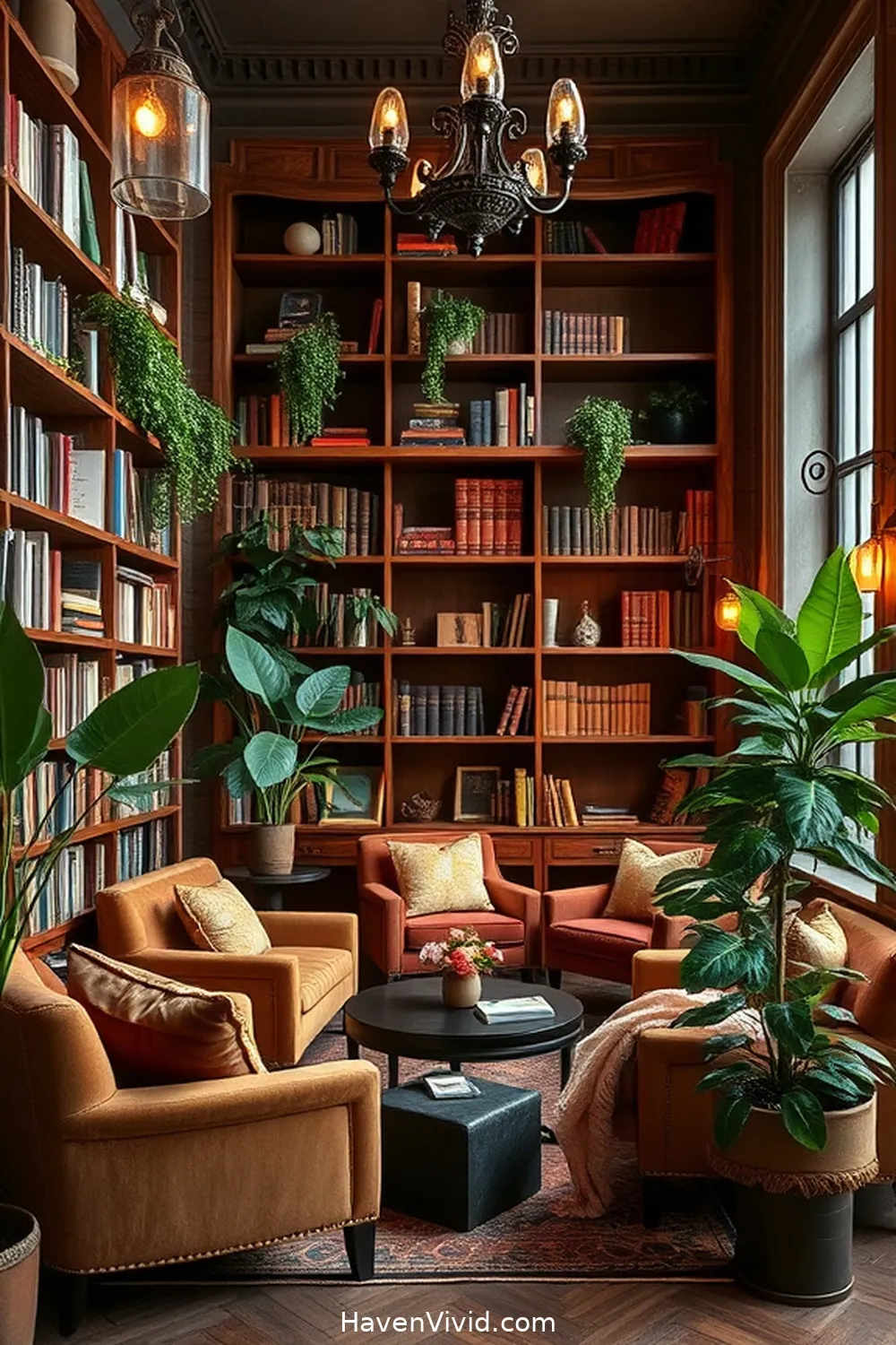 Designing a Chic Library Using Reclaimed Materials for a Glamorous Lifestyle 2 The Allure of Reclaimed Materials in Home Design for Designing a Chic Library Using Reclaimed Materials for a Glamorous Lifestyle