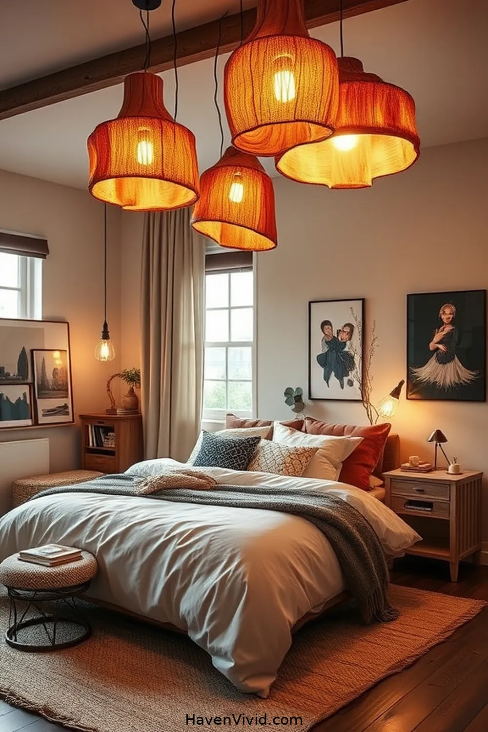 Designing an Urban Bedroom Using Recycled Wood 9 Unique Lighting Solutions Using Recycled Wood for Designing an Urban Bedroom Using Recycled Wood