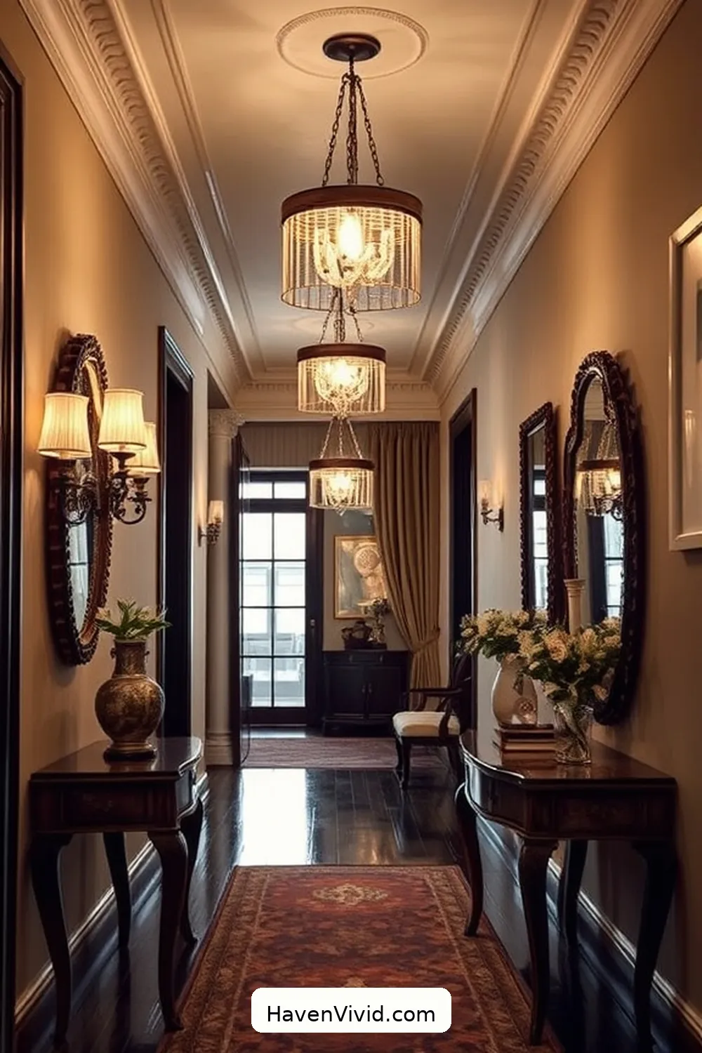 Elegant Hallway Designs Using Reclaimed Materials for a Glamorous Lifestyle 4 Upcycled Lighting Fixtures for Glamorous Ambiance for Elegant Hallway Designs Using Reclaimed Materials for a Glamorous Lifestyle