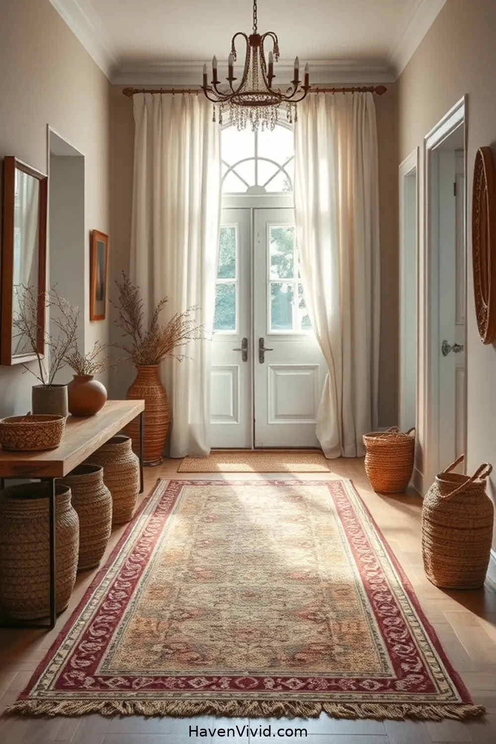 Elevate Your Glamorous Entryway Using Natural Fibers for a Luxurious Lifestyle 6 Incorporating Textiles for Added Warmth for Elevate Your Glamorous Entryway Using Natural Fibers for a Luxurious Lifestyle
