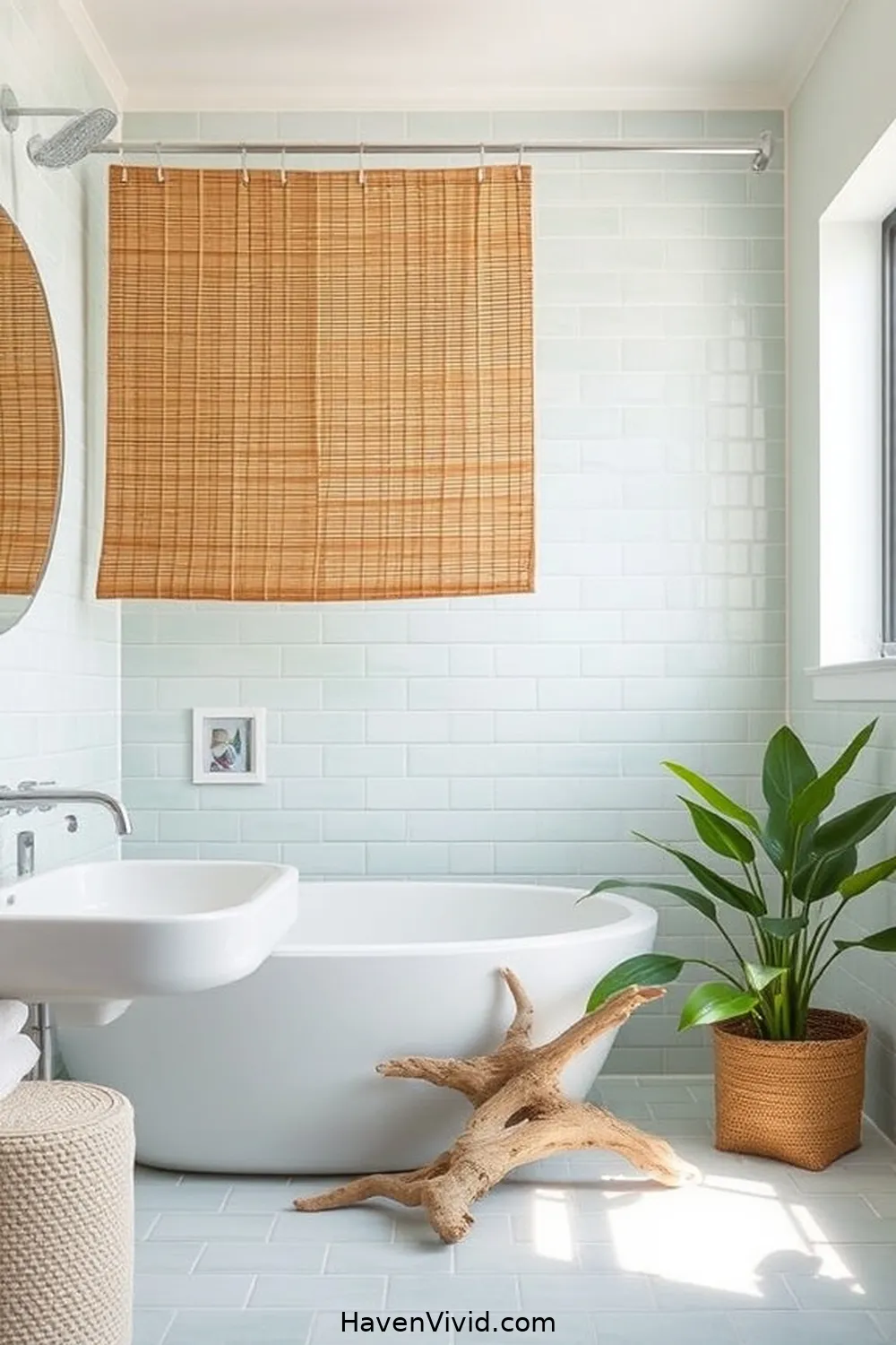 Embrace Coastal Living in Your Bathroom Using Bamboo 7 Bamboo Shower Curtains for a Coastal Look for Embrace Coastal Living in Your Bathroom Using Bamboo