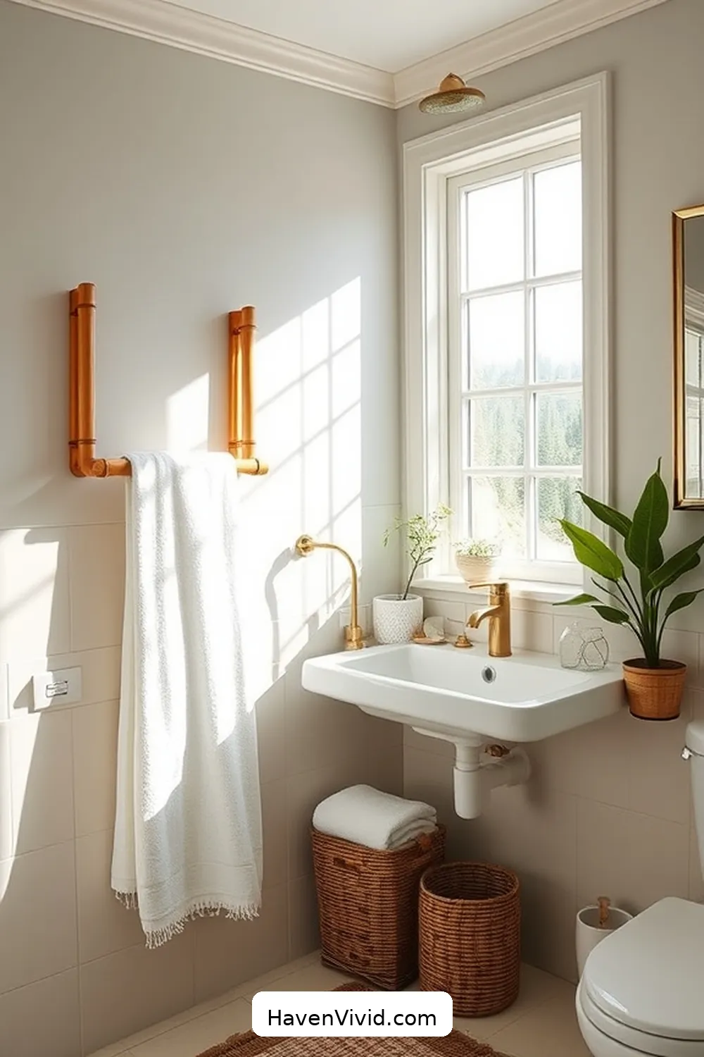 Embrace Coastal Living in Your Bathroom Using Bamboo 9 Bamboo Towel Holders and Racks for Embrace Coastal Living in Your Bathroom Using Bamboo