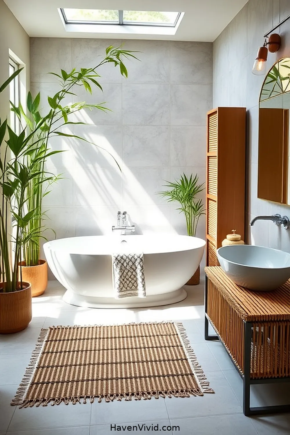 Embrace Coastal Living in Your Bathroom Using Bamboo 13 DIY Bamboo Projects for a Personalized Space for Embrace Coastal Living in Your Bathroom Using Bamboo