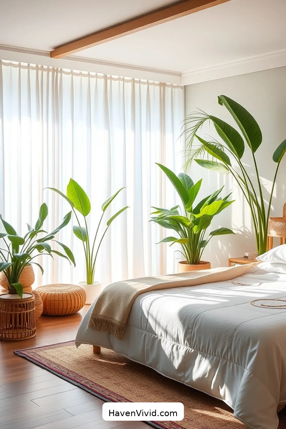 Embrace Coastal Living in Your Bedroom Using Bamboo 2 The Benefits of Bamboo in Bedroom Decor for Embrace Coastal Living in Your Bedroom Using Bamboo