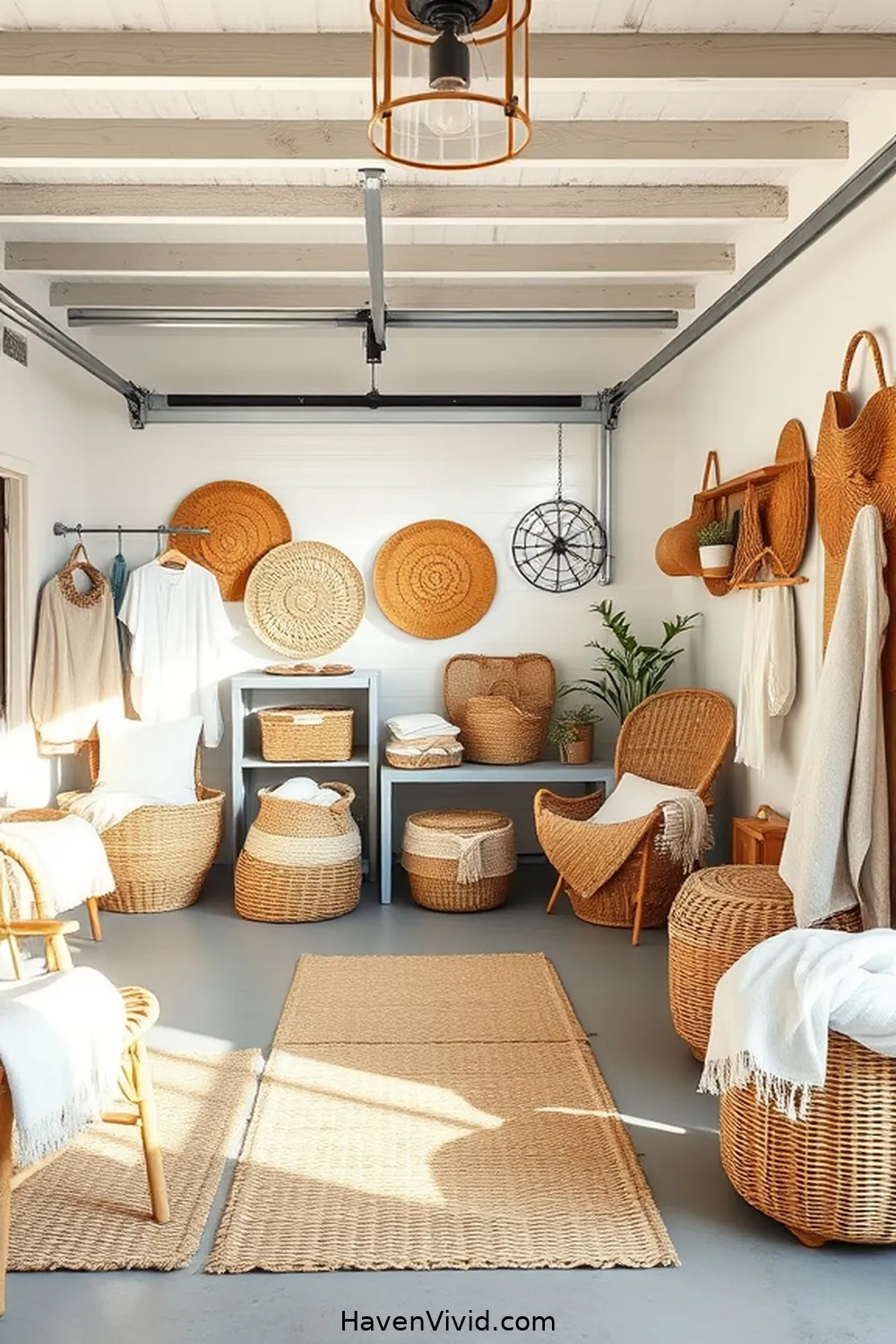 Embrace Coastal Living in Your Garage Using Natural Fibers 3 Choosing the Right Natural Fiber Materials for Embrace Coastal Living in Your Garage Using Natural Fibers
