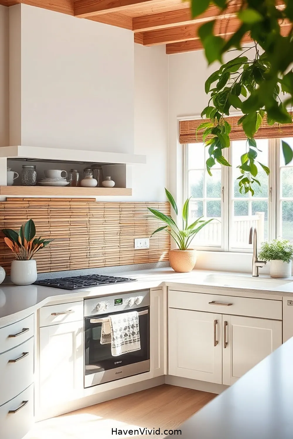 Embrace Coastal Living in Your Kitchen Using Bamboo: 7 Ways 5 Bamboo Backsplashes for a Fresh, Beachy Feel for Embrace Coastal Living in Your Kitchen Using Bamboo: 7 Ways
