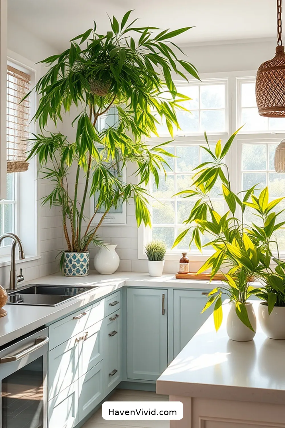 Embrace Coastal Living in Your Kitchen Using Bamboo: 7 Ways 8 Bamboo Plants for a Lush, Tropical Vibe for Embrace Coastal Living in Your Kitchen Using Bamboo: 7 Ways