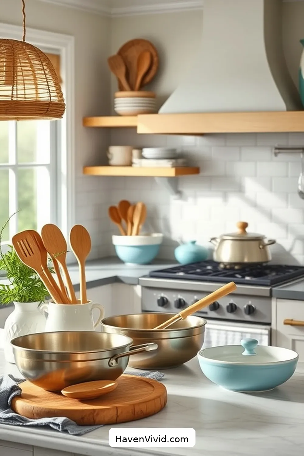 Embrace Coastal Living in Your Kitchen Using Bamboo: 7 Ways 4 Bamboo Utensils and Cookware for Sustainable Cooking for Embrace Coastal Living in Your Kitchen Using Bamboo: 7 Ways