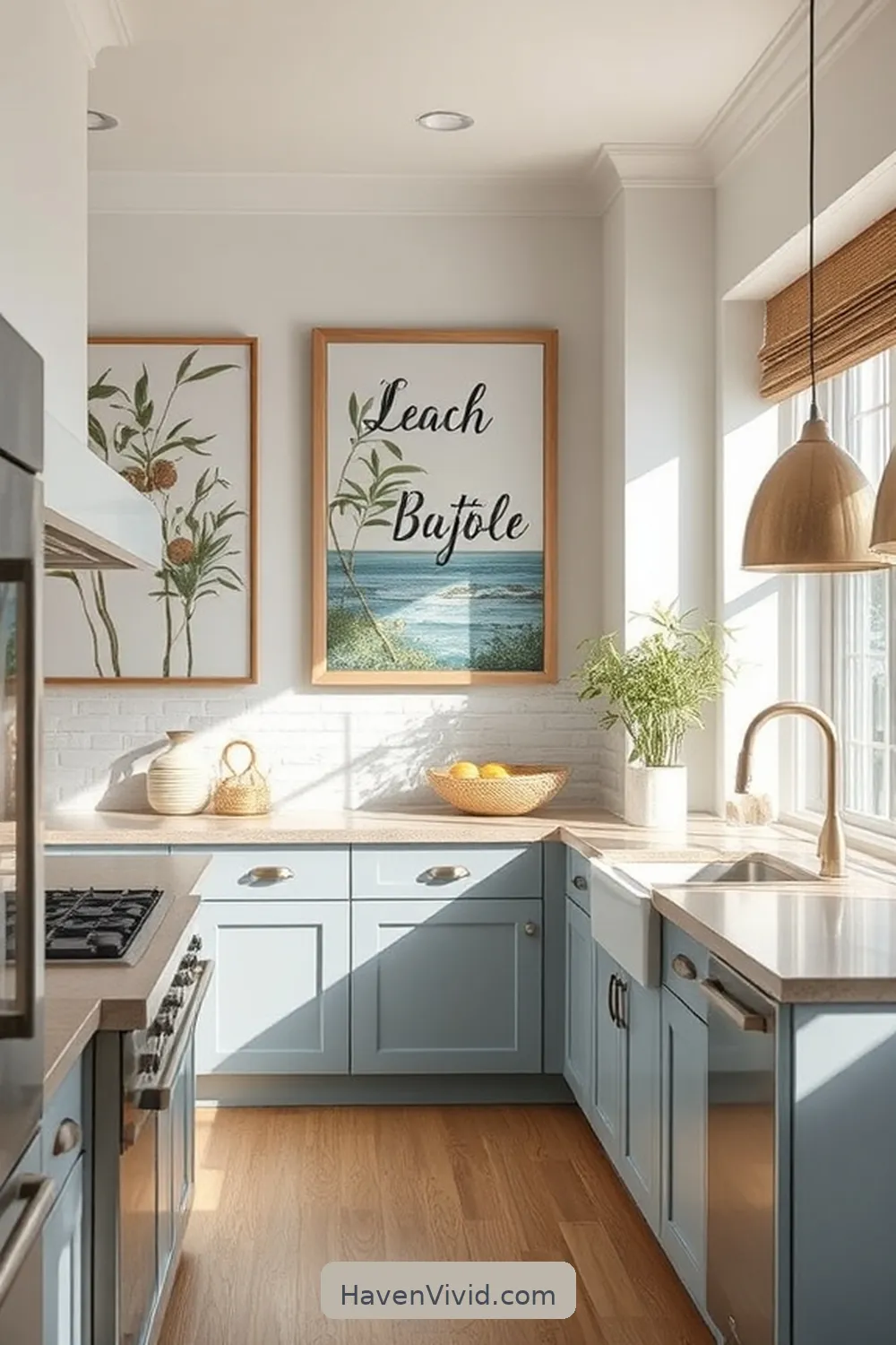Embrace Coastal Living in Your Kitchen Using Bamboo: 7 Ways 7 Bamboo Wall Art to Enhance Your Coastal Theme for Embrace Coastal Living in Your Kitchen Using Bamboo: 7 Ways