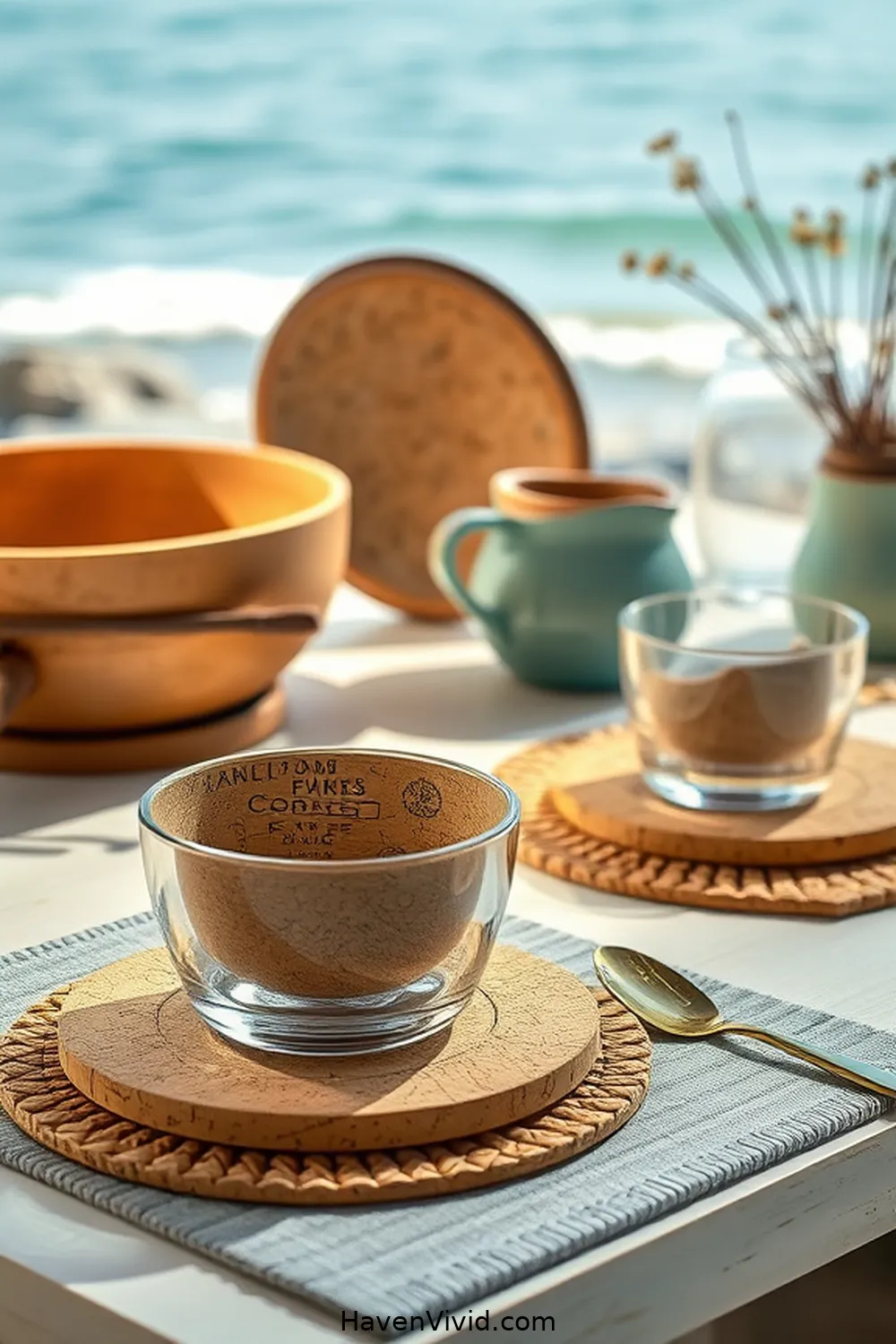 Embrace Coastal Living in Your Kitchen Using Cork: 3 Ways 4 Cork Accessories to Enhance Coastal Decor for Embrace Coastal Living in Your Kitchen Using Cork: 3 Ways