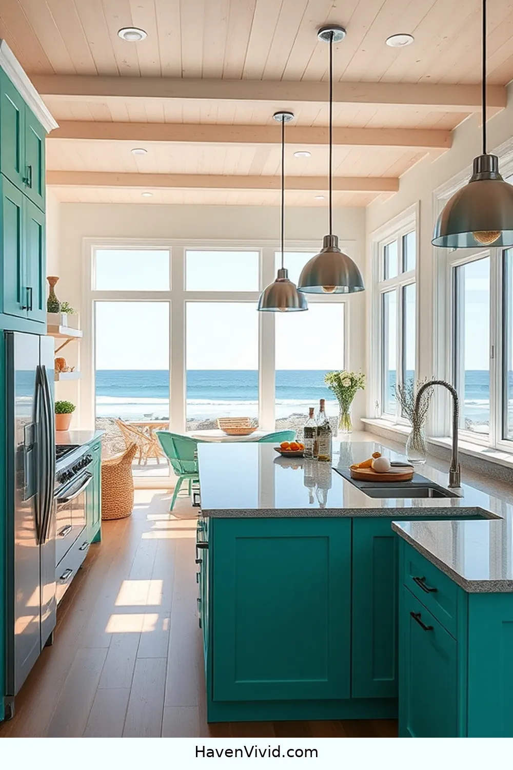Embrace Coastal Living in Your Kitchen Using Solar-Powered Lights 10 Real-Life Examples of Coastal Kitchens With Solar Lights for Embrace Coastal Living in Your Kitchen Using Solar-Powered Lights