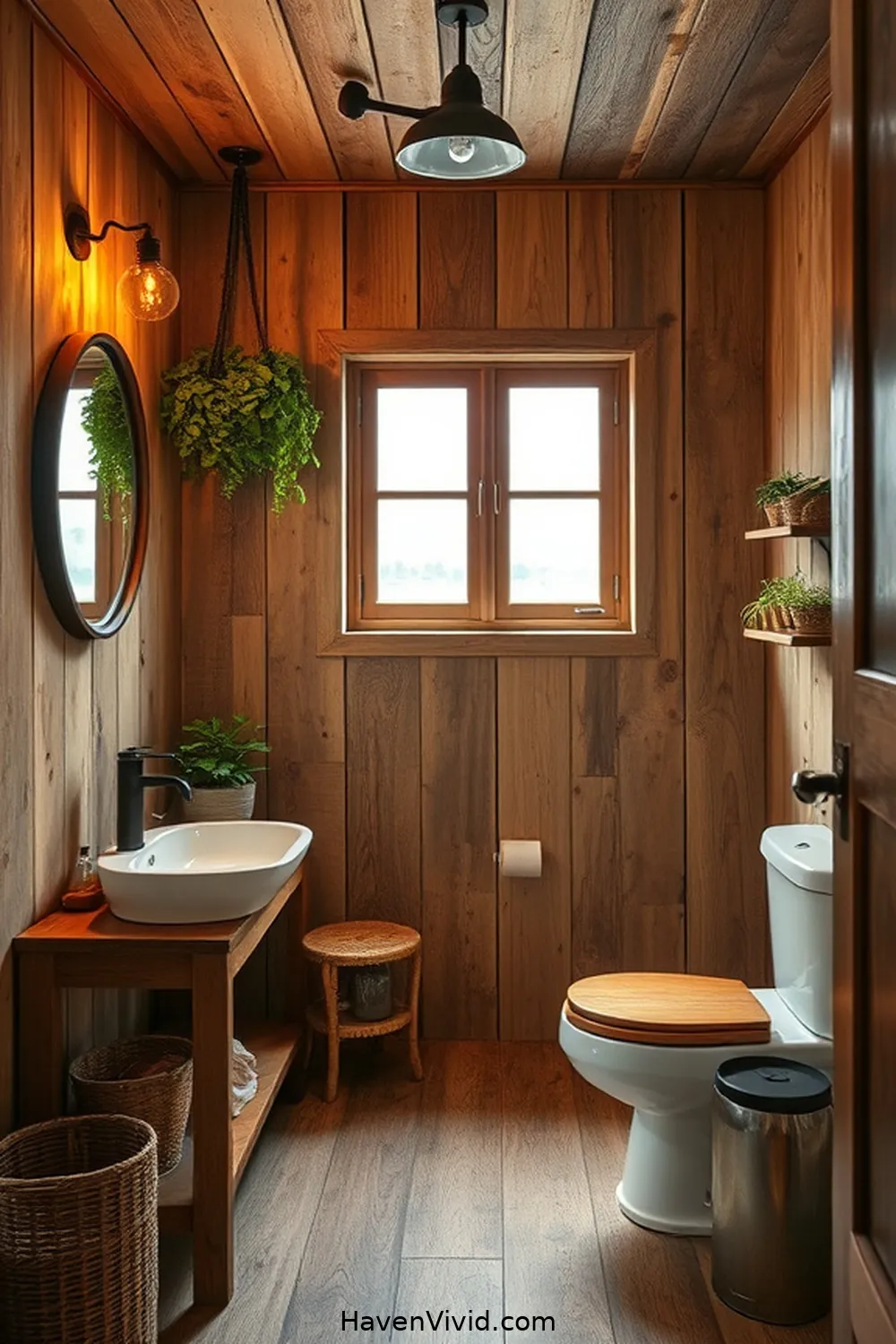 Embrace Eco-Friendly Living in Your Bathroom Using Recycled Wood 6 Creating a Rustic Look With Recycled Wood Accents for Embrace Eco-Friendly Living in Your Bathroom Using Recycled Wood
