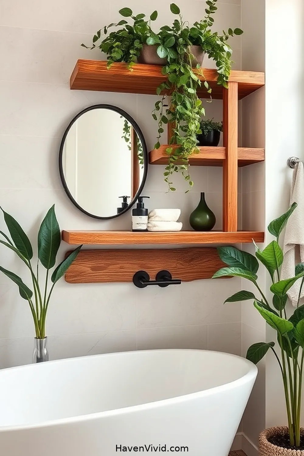 Embrace Eco-Friendly Living in Your Bathroom Using Recycled Wood 5 Stylish Shelving Solutions From Salvaged Wood for Embrace Eco-Friendly Living in Your Bathroom Using Recycled Wood
