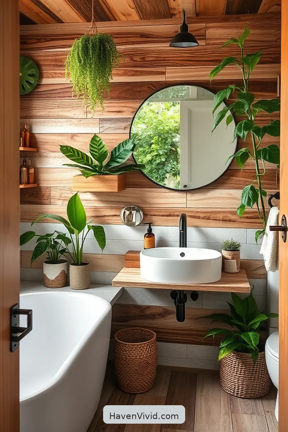 Embrace Eco-Friendly Living in Your Bathroom Using Recycled Wood 12 Sustainable Design: Merging Style and Functionality for Embrace Eco-Friendly Living in Your Bathroom Using Recycled Wood