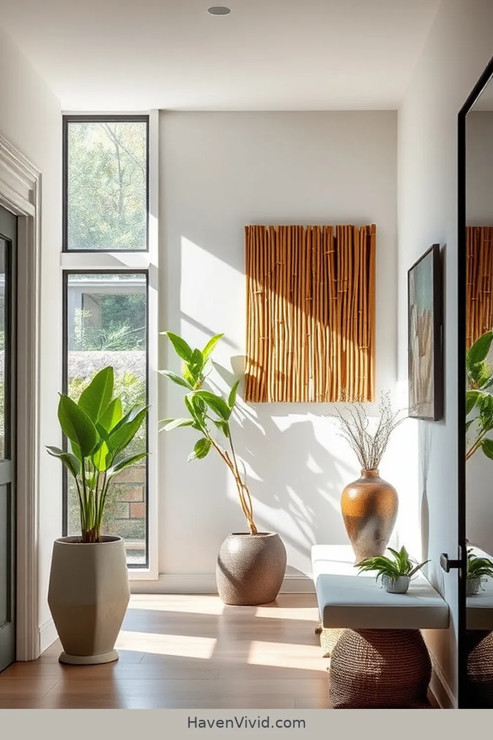 Embrace Eco-Friendly Living in Your Entryway Using Bamboo 4 Bamboo Wall Art: Adding Personality to Your Space for Embrace Eco-Friendly Living in Your Entryway Using Bamboo