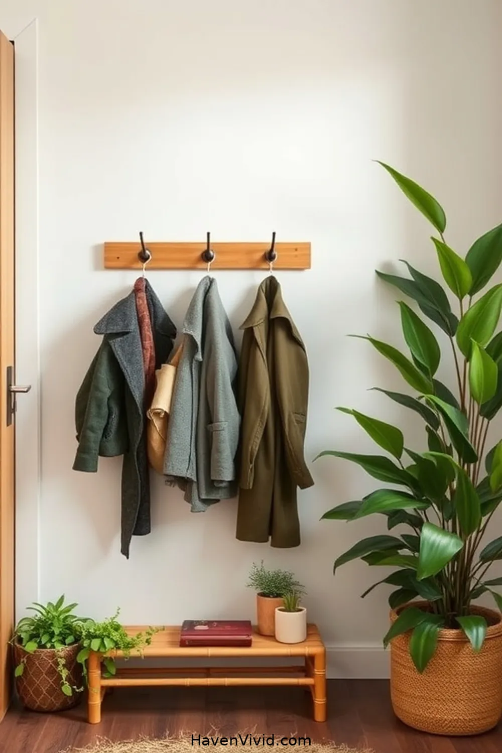 Embrace Eco-Friendly Living in Your Entryway Using Bamboo 6 Creating a Bamboo Coat Hanger Station for Embrace Eco-Friendly Living in Your Entryway Using Bamboo