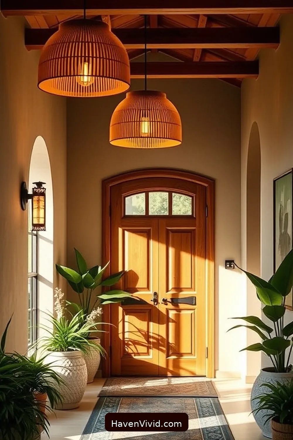 Embrace Eco-Friendly Living in Your Entryway Using Bamboo 10 Sustainable Lighting Ideas Featuring Bamboo for Embrace Eco-Friendly Living in Your Entryway Using Bamboo