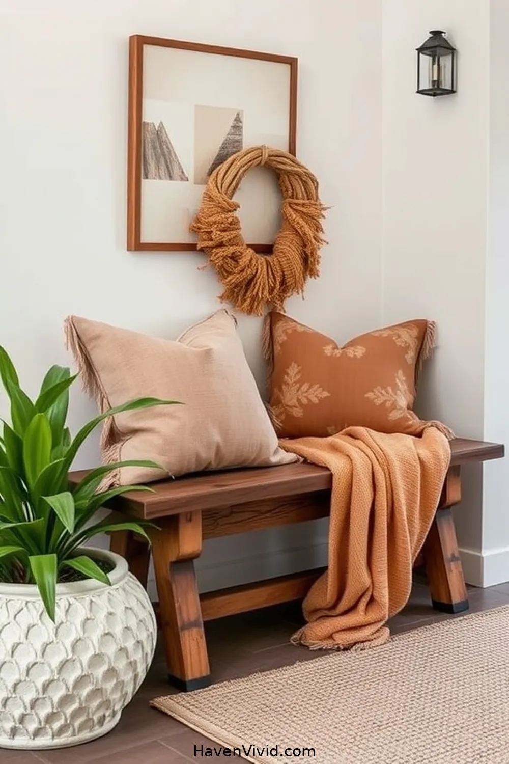 Embrace Farmhouse Living in Your Entryway Using Organic Cotton 4 Decorative Pillows and Throws to Enhance Comfort for Embrace Farmhouse Living in Your Entryway Using Organic Cotton