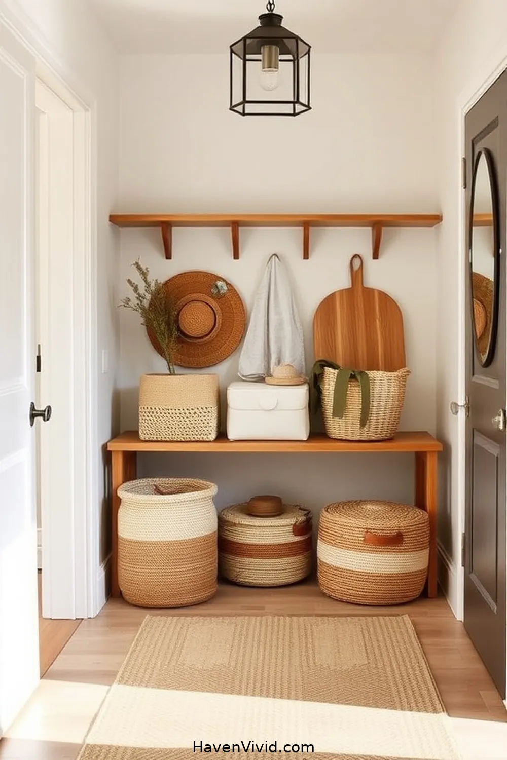 Embrace Farmhouse Living in Your Entryway Using Organic Cotton 3 Stylish Storage Solutions for a Clutter-Free Entryway for Embrace Farmhouse Living in Your Entryway Using Organic Cotton