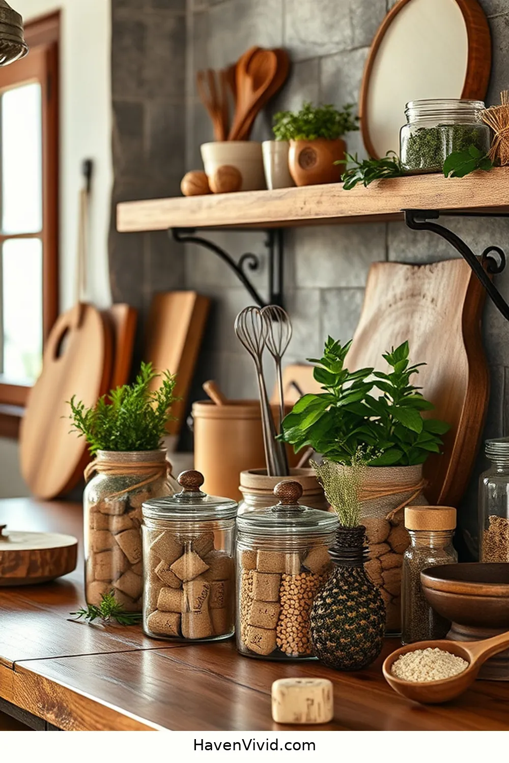 Embrace Farmhouse Living in Your Kitchen Using Cork: 10 Ways 11 Cork Containers for Organized Storage Solutions for Embrace Farmhouse Living in Your Kitchen Using Cork: 10 Ways