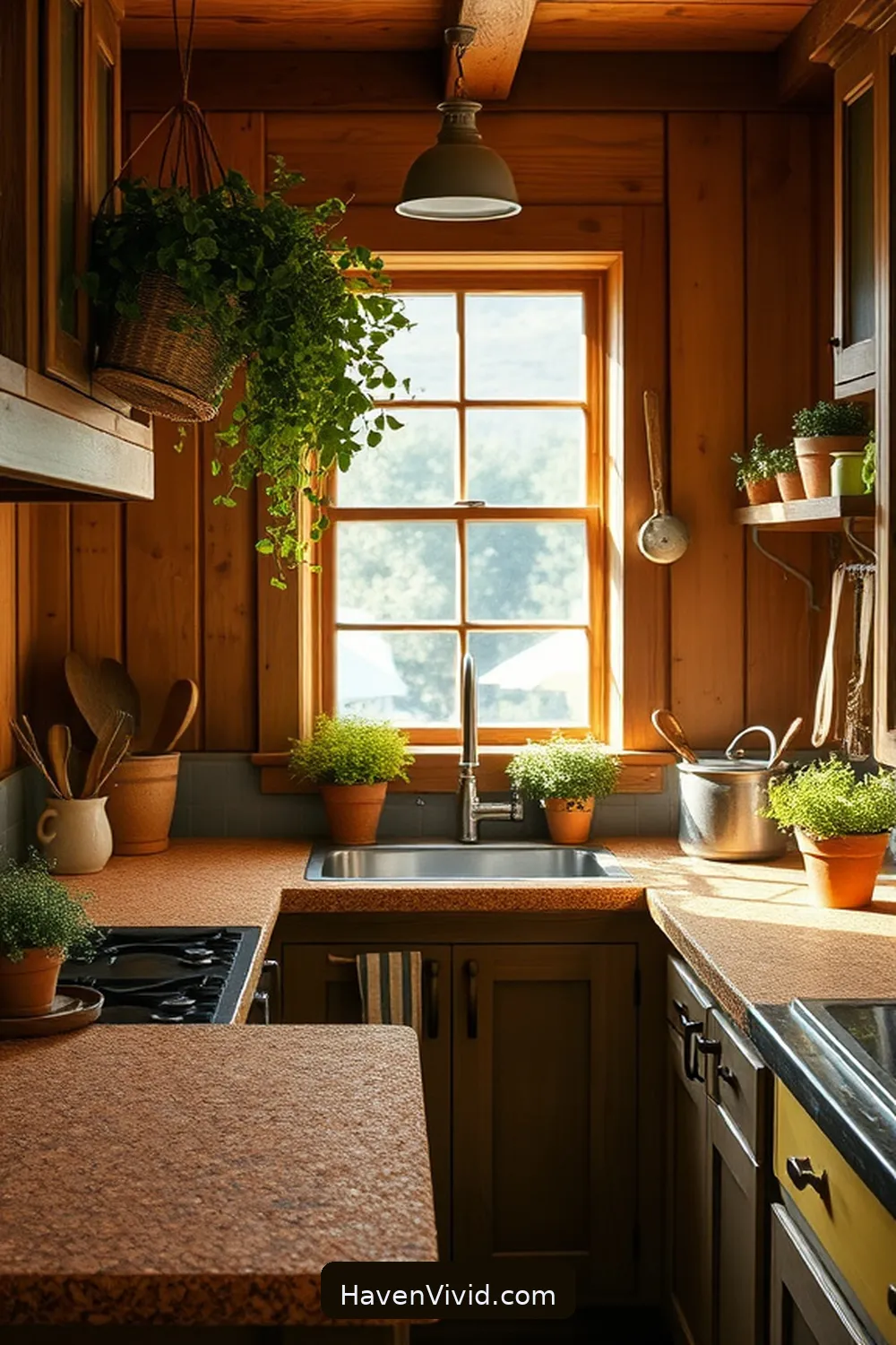 Embrace Farmhouse Living in Your Kitchen Using Cork: 10 Ways 2 Cork Countertops for a Rustic Touch for Embrace Farmhouse Living in Your Kitchen Using Cork: 10 Ways