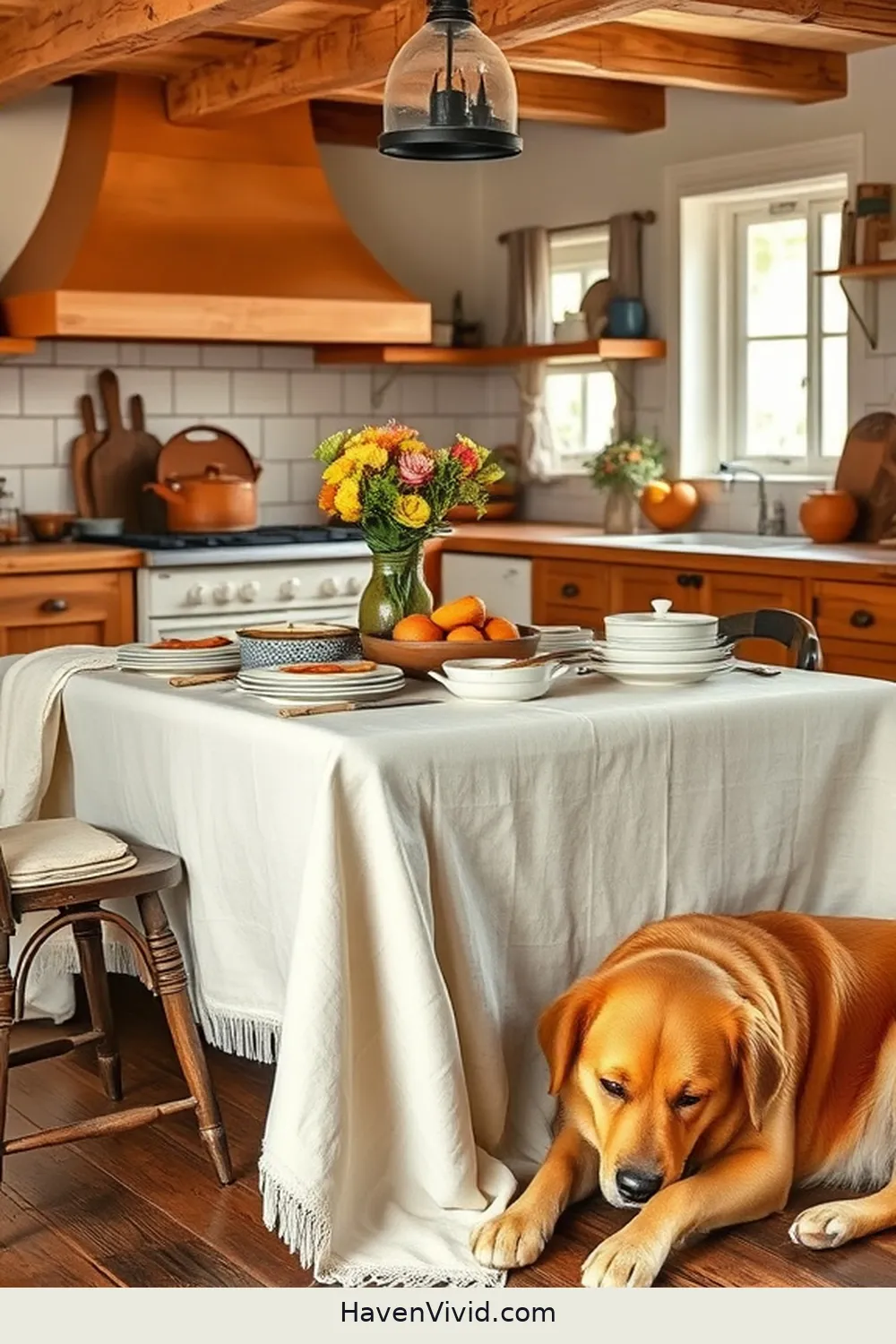 Embrace Farmhouse Living in Your Kitchen Using Organic Cotton 5 Cozy Tablecloths for a Warm Atmosphere for Embrace Farmhouse Living in Your Kitchen Using Organic Cotton