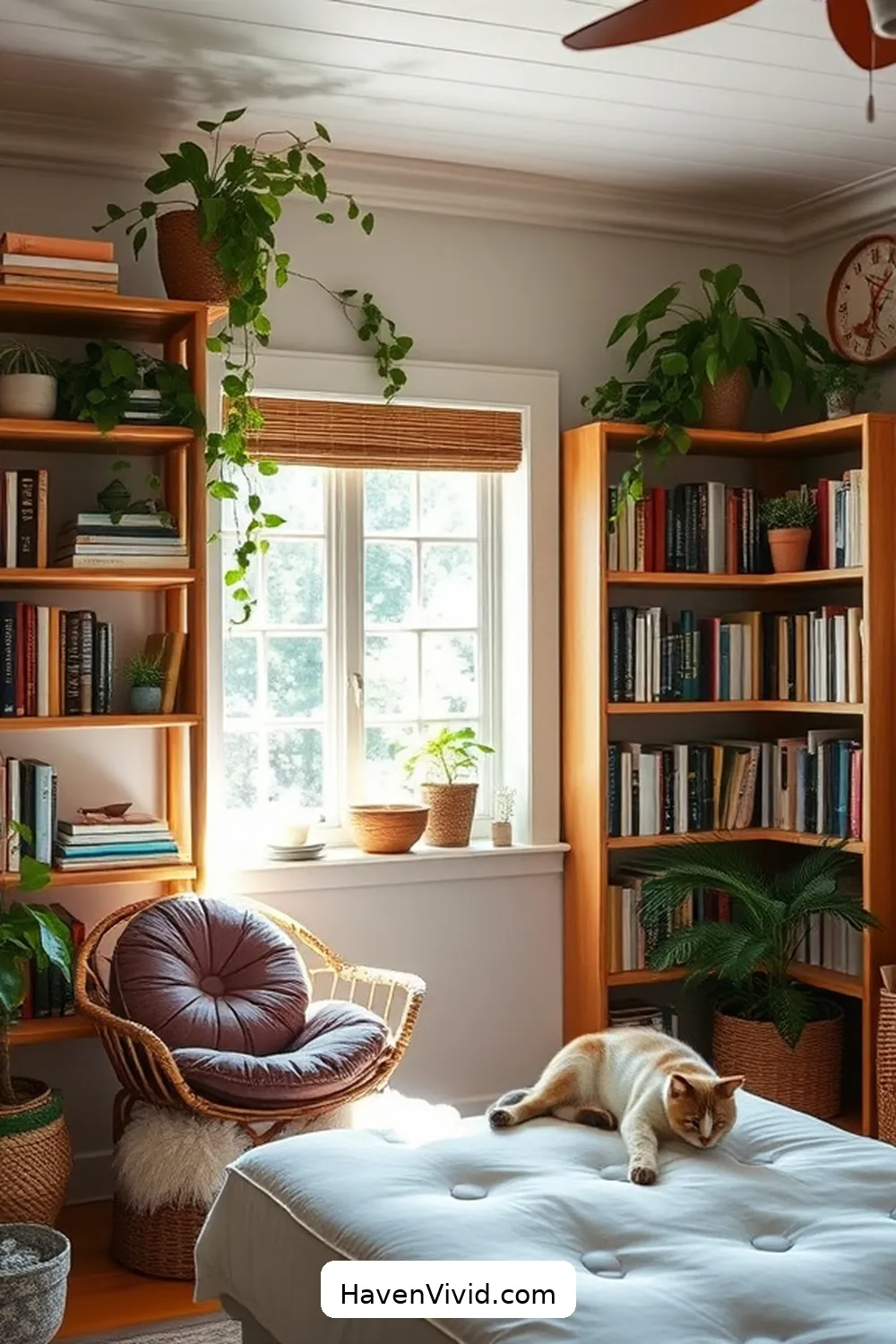 The Beauty of Bamboo: Why It's Perfect for Farmhouse Decor for Embrace Farmhouse Living in Your Library Using Bamboo