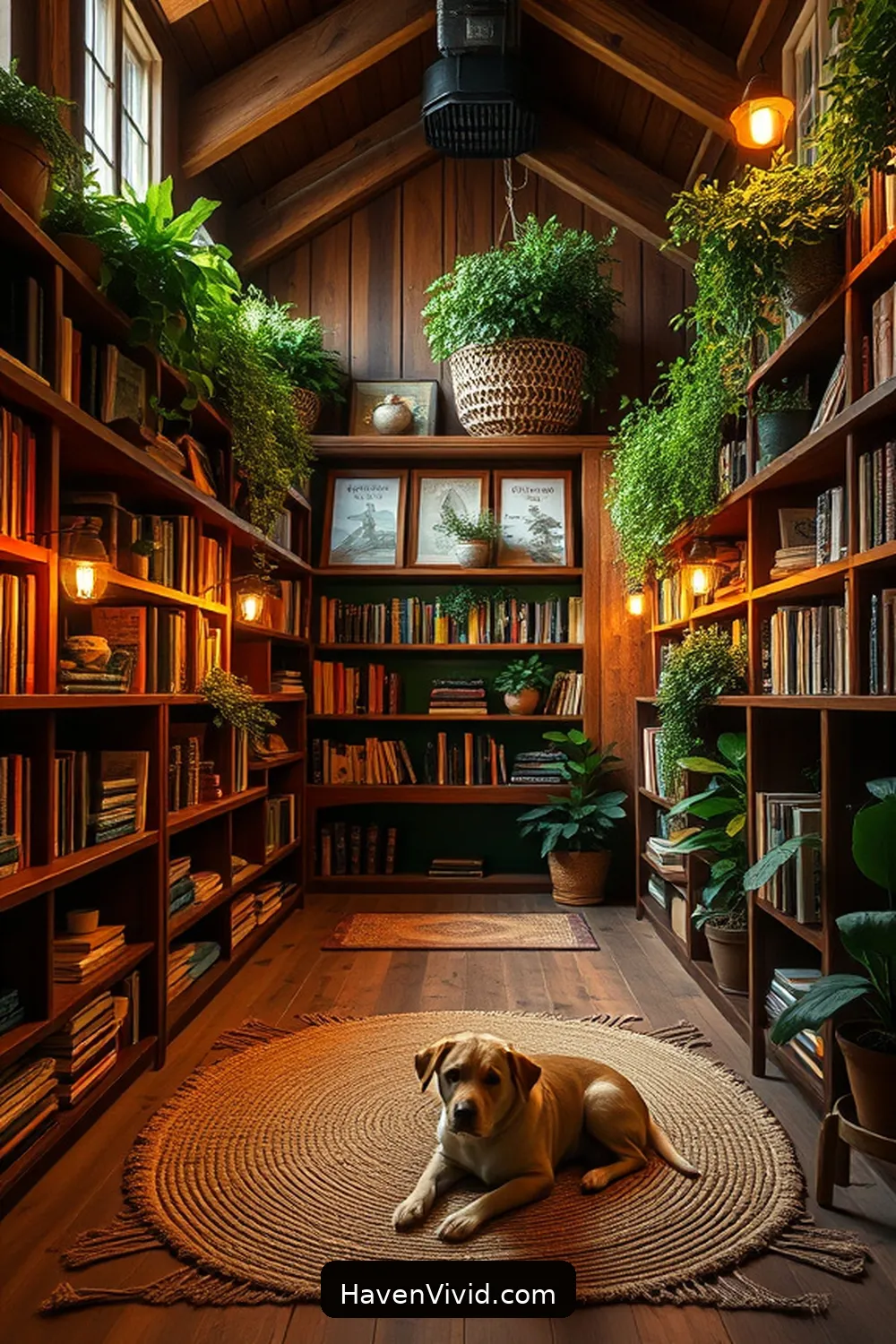Utilizing Natural Materials for a Farmhouse Feel for Embrace Farmhouse Living in Your Library Using Solar-Powered Lights
